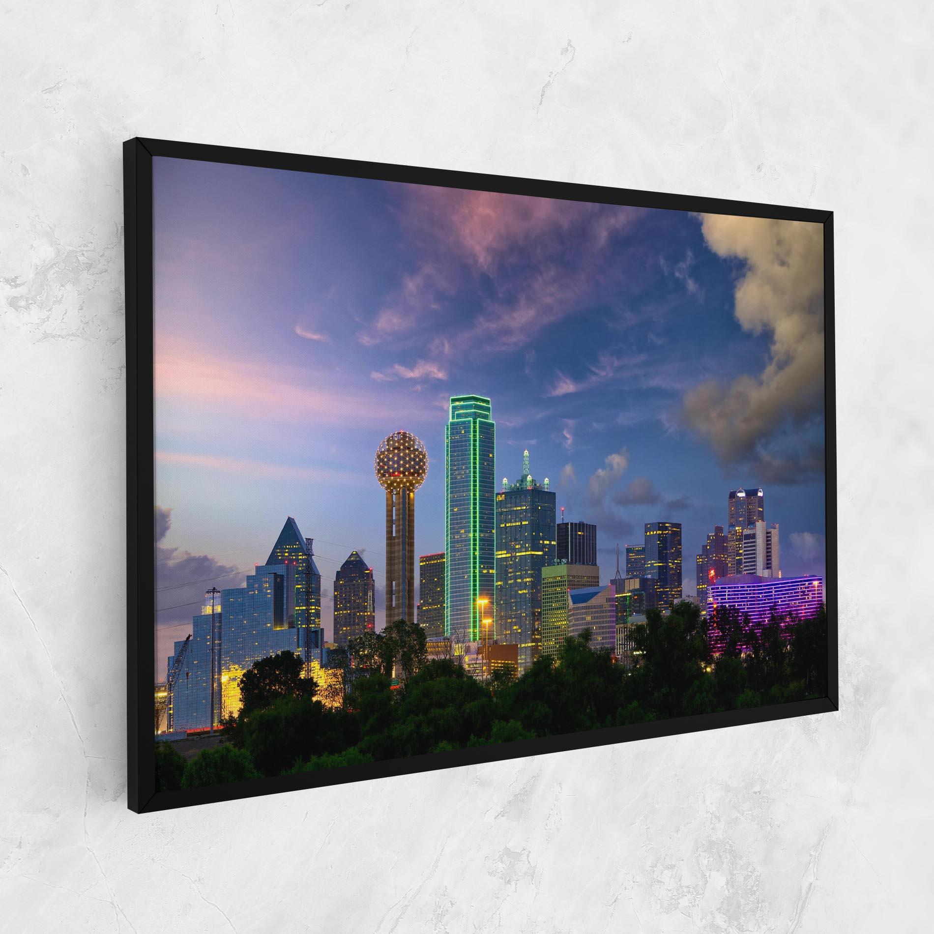 Tablou Canvas Dallas Dusk mockup 1