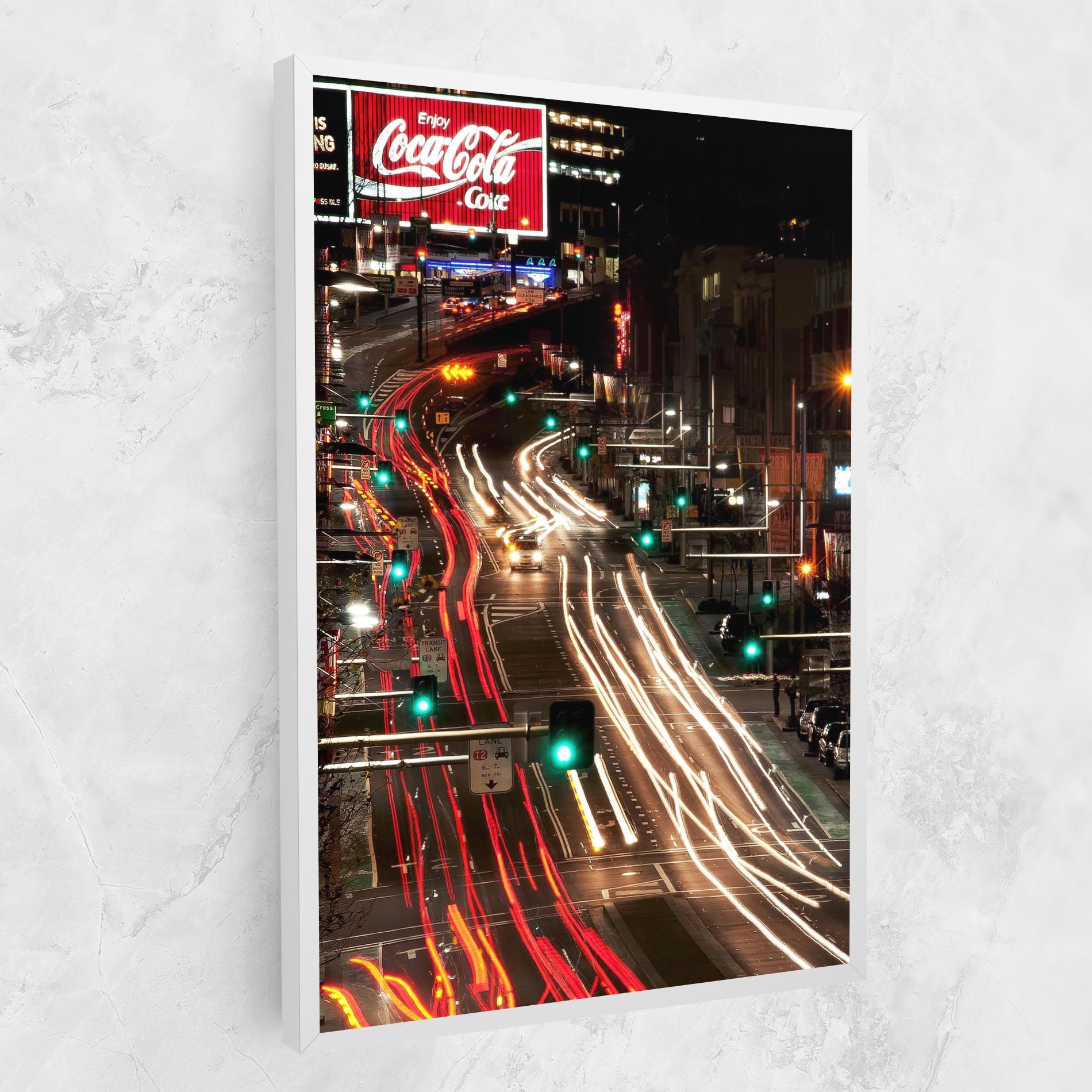 Car Light Road mockup 1