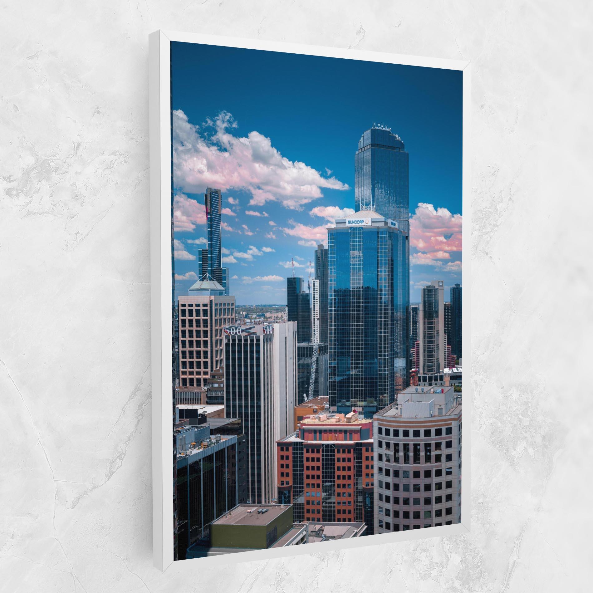 Tablou Canvas Skyscrapert View mockup 1