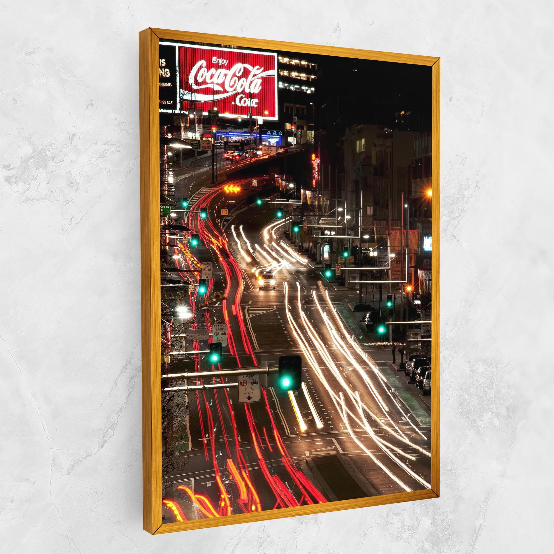 Car Light Road mockup 1