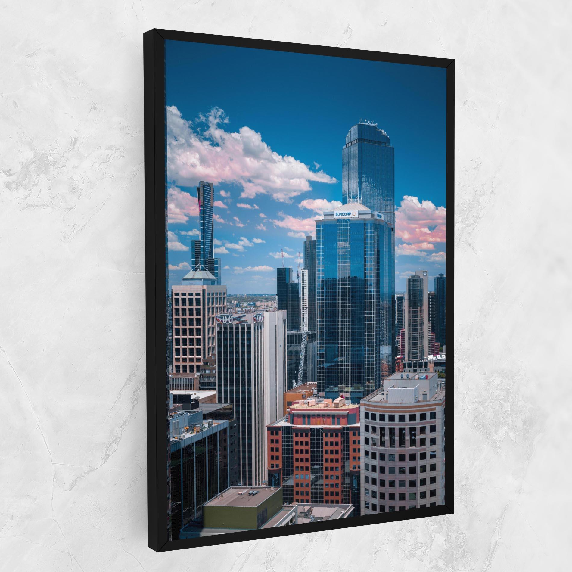 Tablou Canvas Skyscrapert View mockup 1