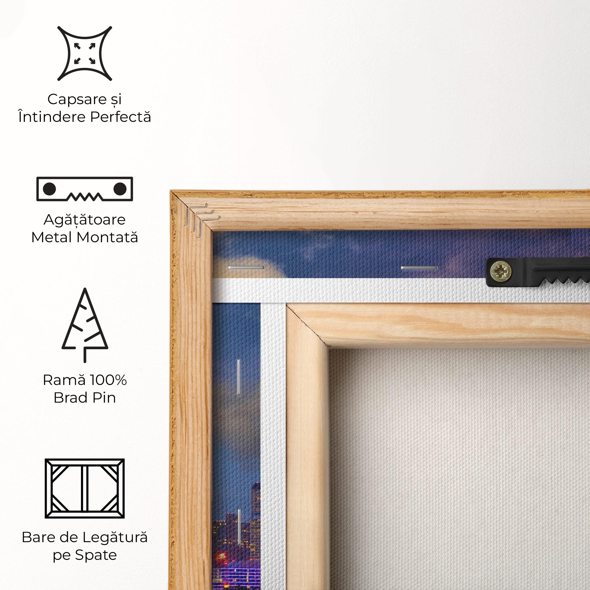 Tablou Canvas Dallas Dusk mockup 5