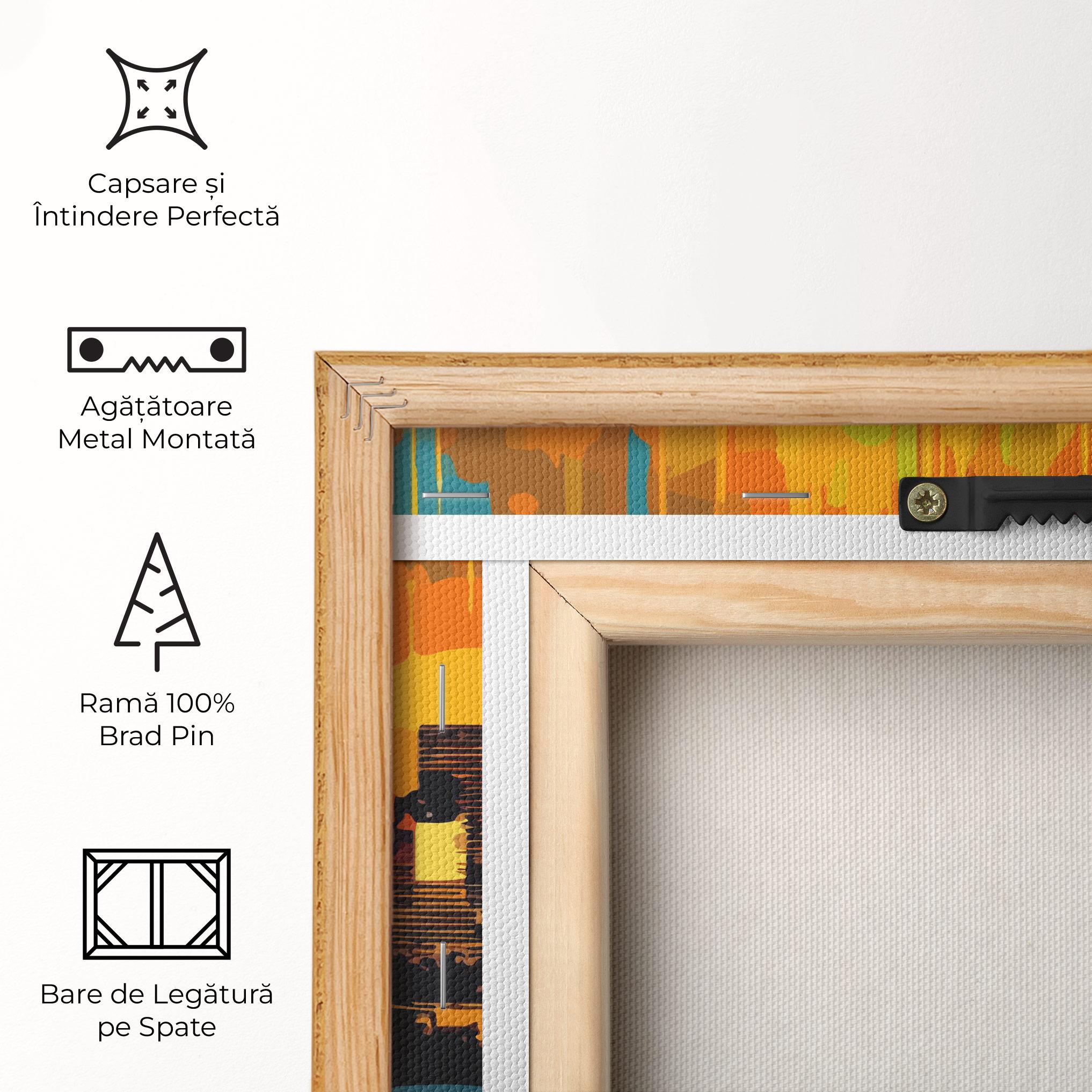 Tablou Canvas Montreal Skyline mockup 5