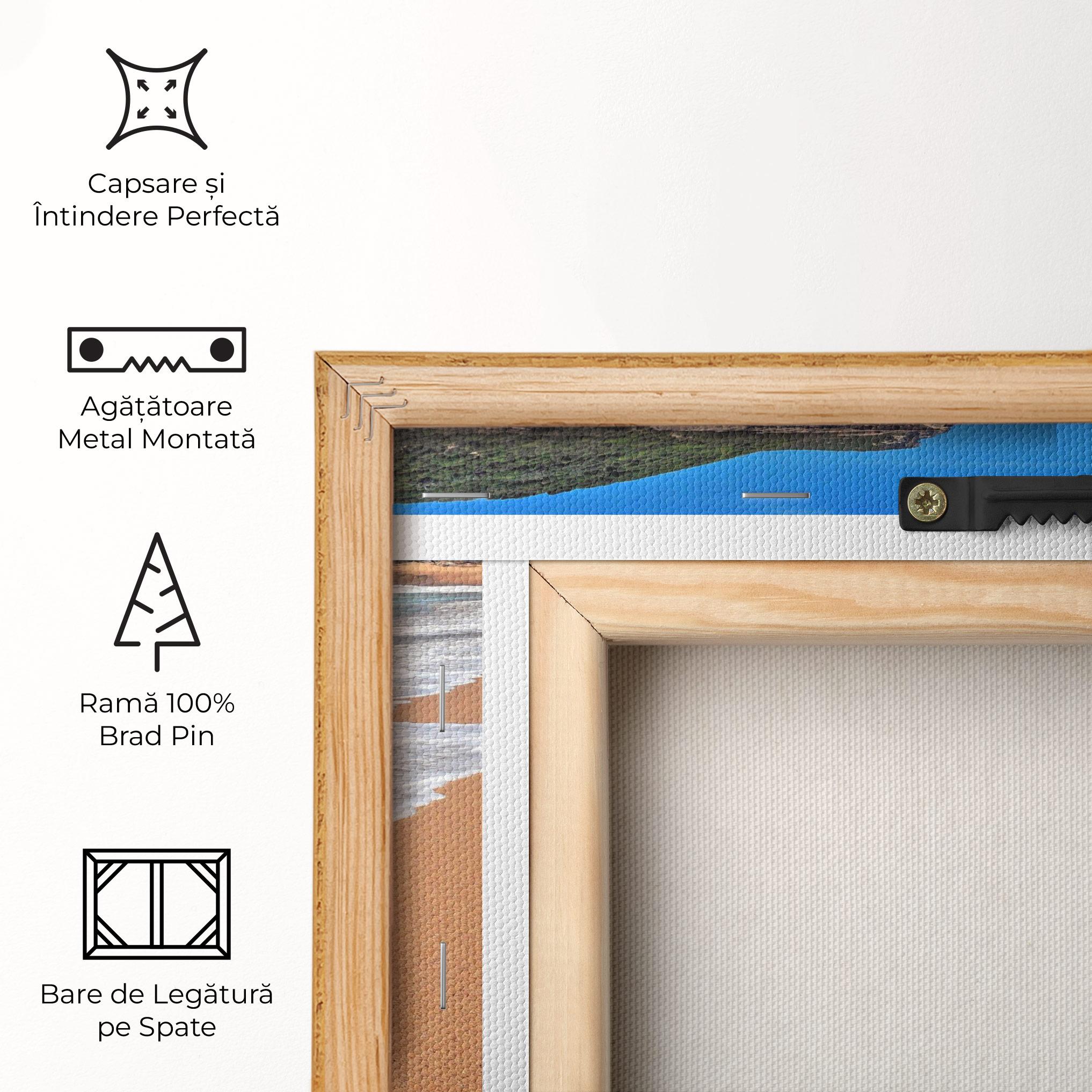 Tablou Canvas Pristine Beach mockup 5