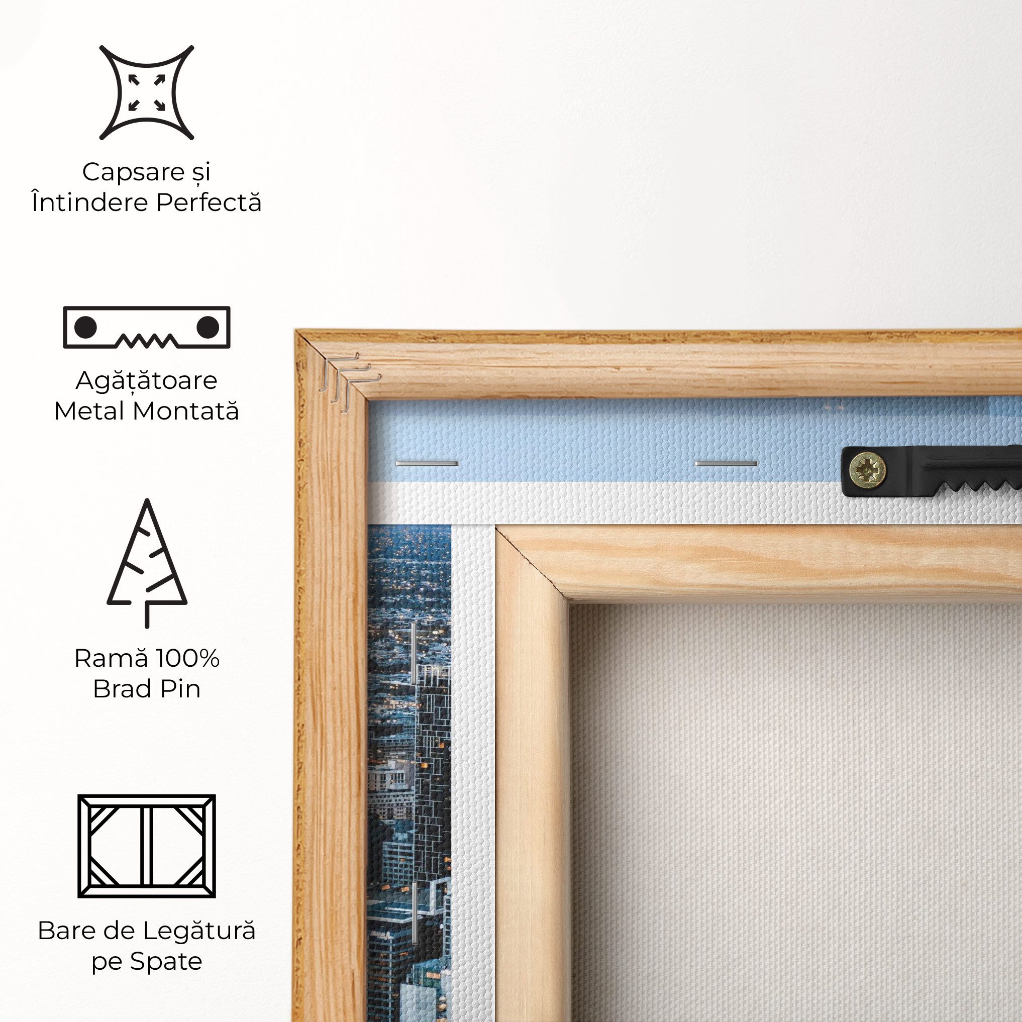 Yellow Lights Skyline mockup 5