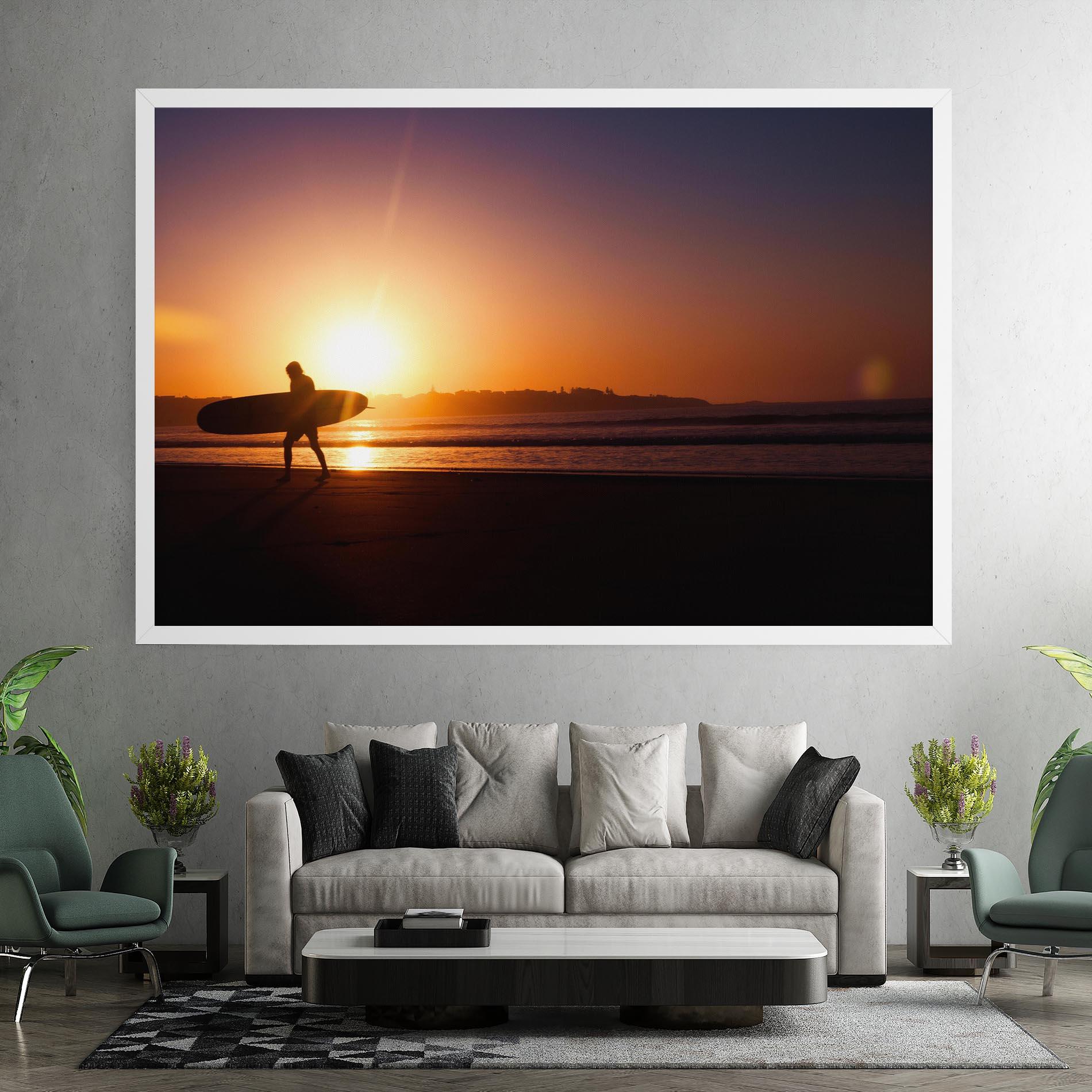 Tablou Canvas Australian Sunset mockup 7