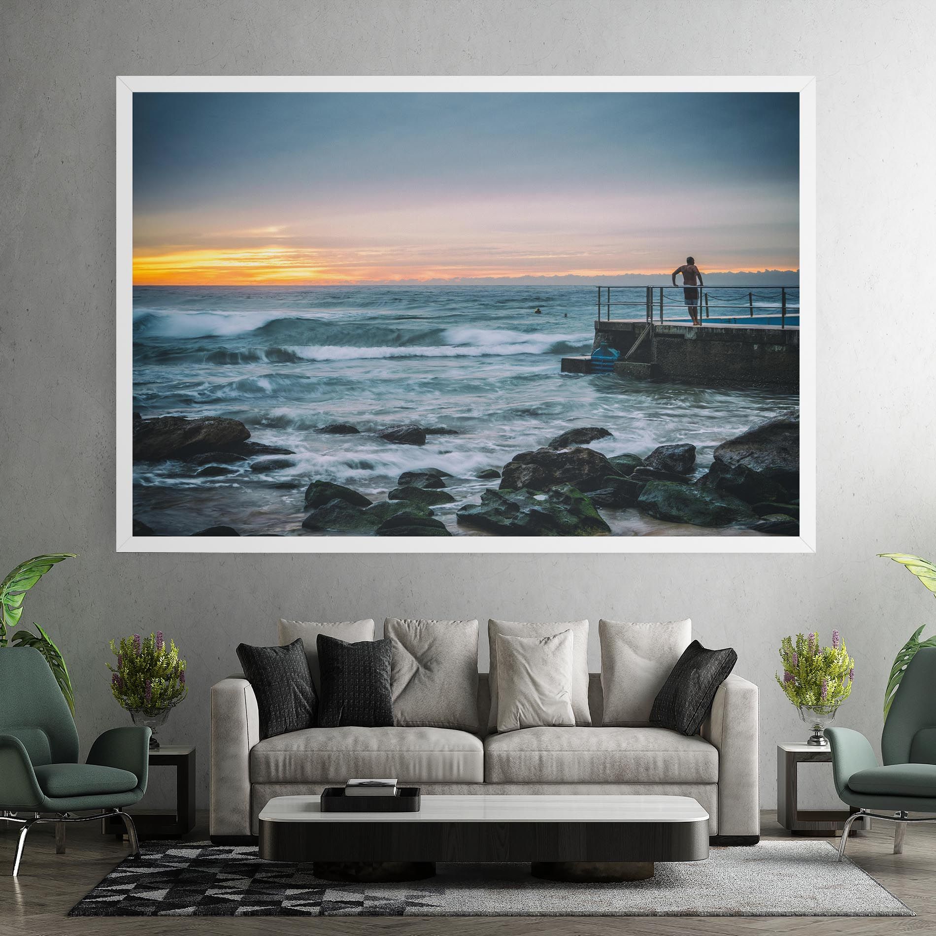 Bondi Beach Sunset mockup 7