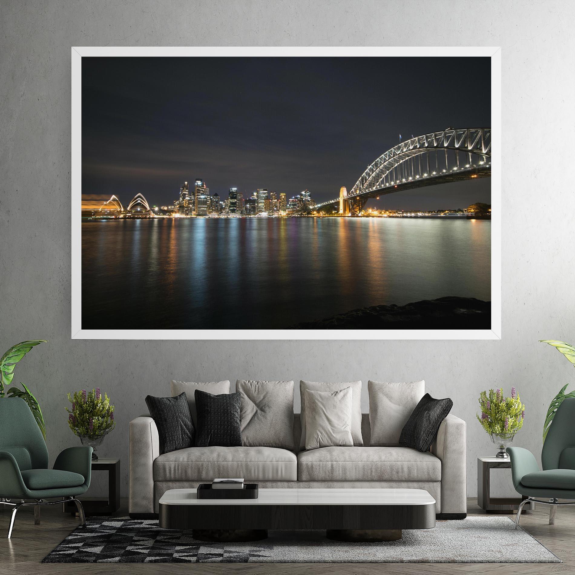 Tablou Canvas Harbour Bridge mockup 7