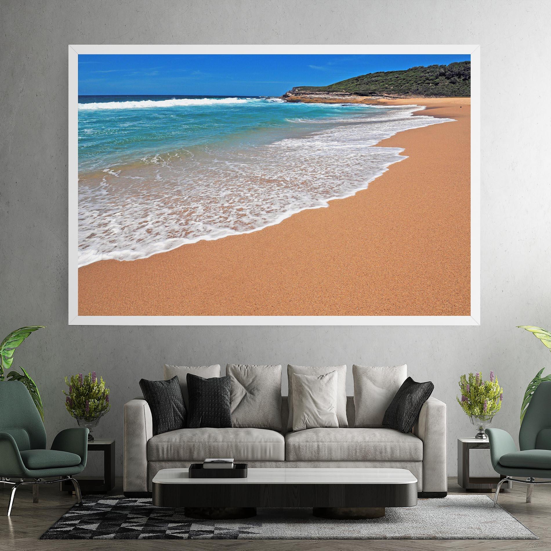 Tablou Canvas Pristine Beach mockup 7