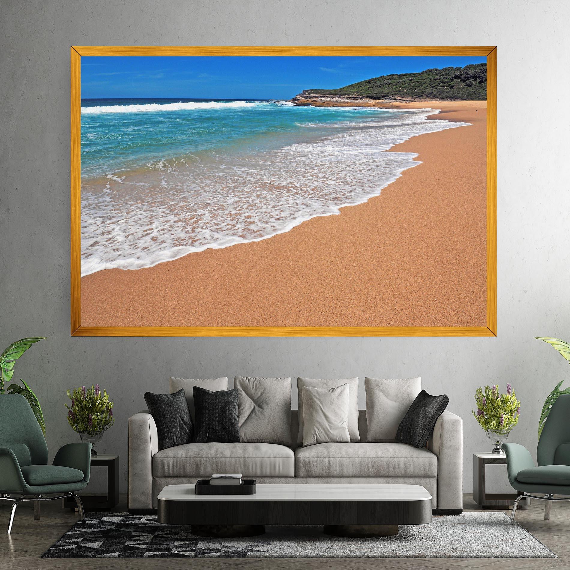 Tablou Canvas Pristine Beach mockup 7