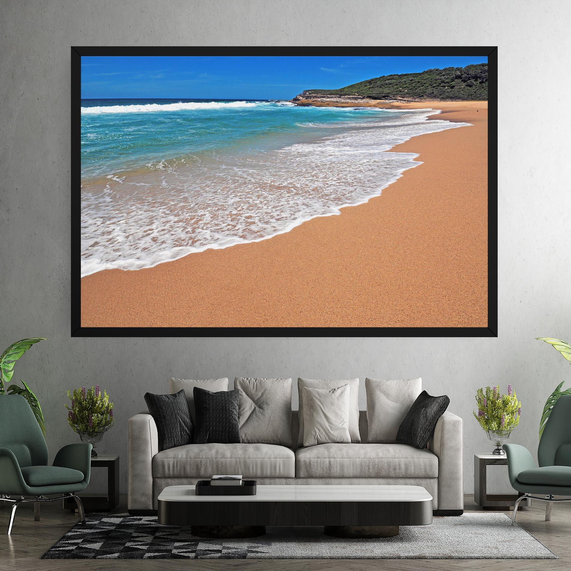 Tablou Canvas Pristine Beach mockup 7
