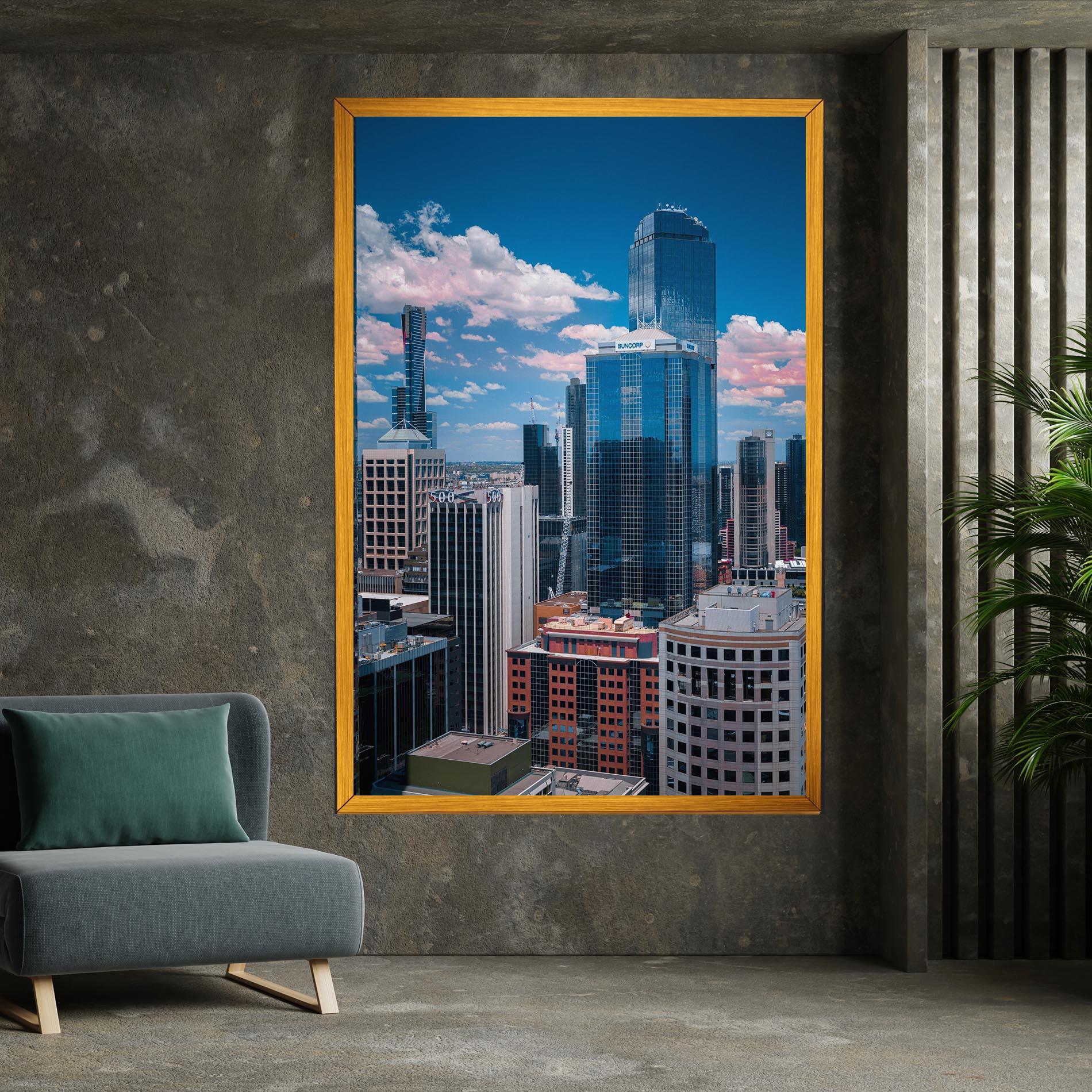 Tablou Canvas Skyscrapert View mockup 7