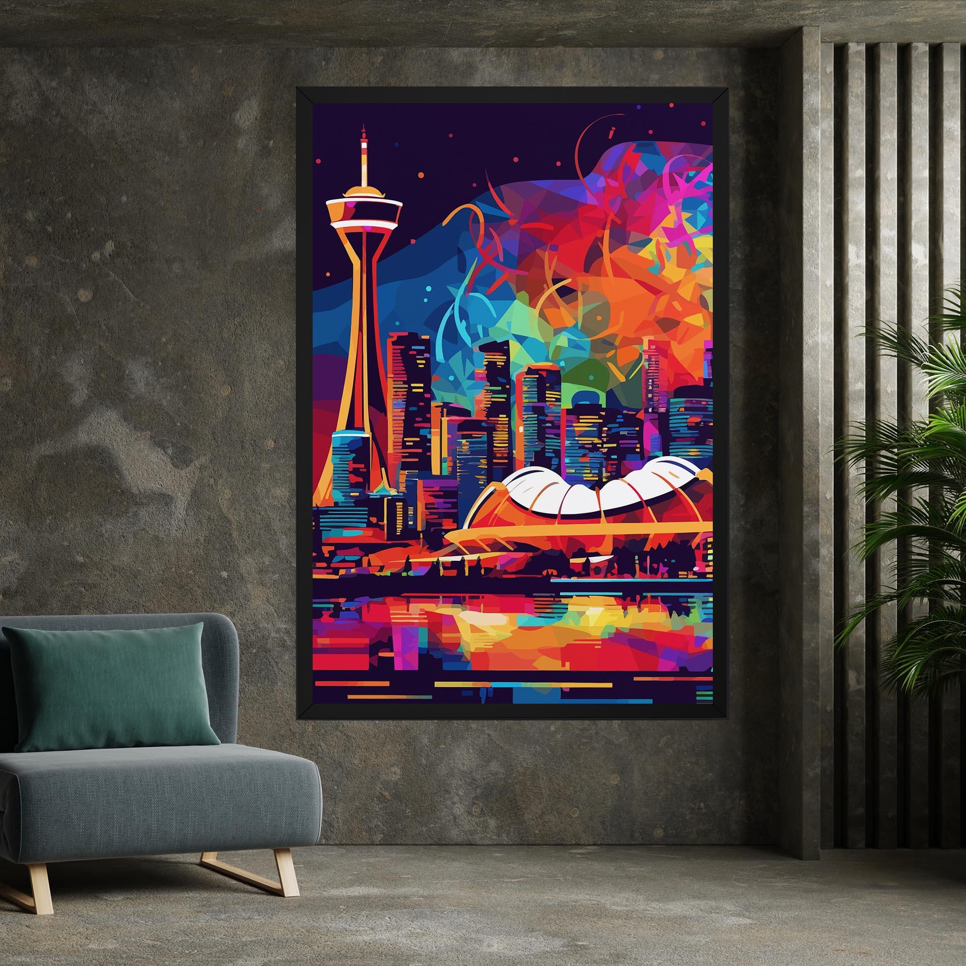 Tablou Canvas Olympic Stadium Art mockup 7