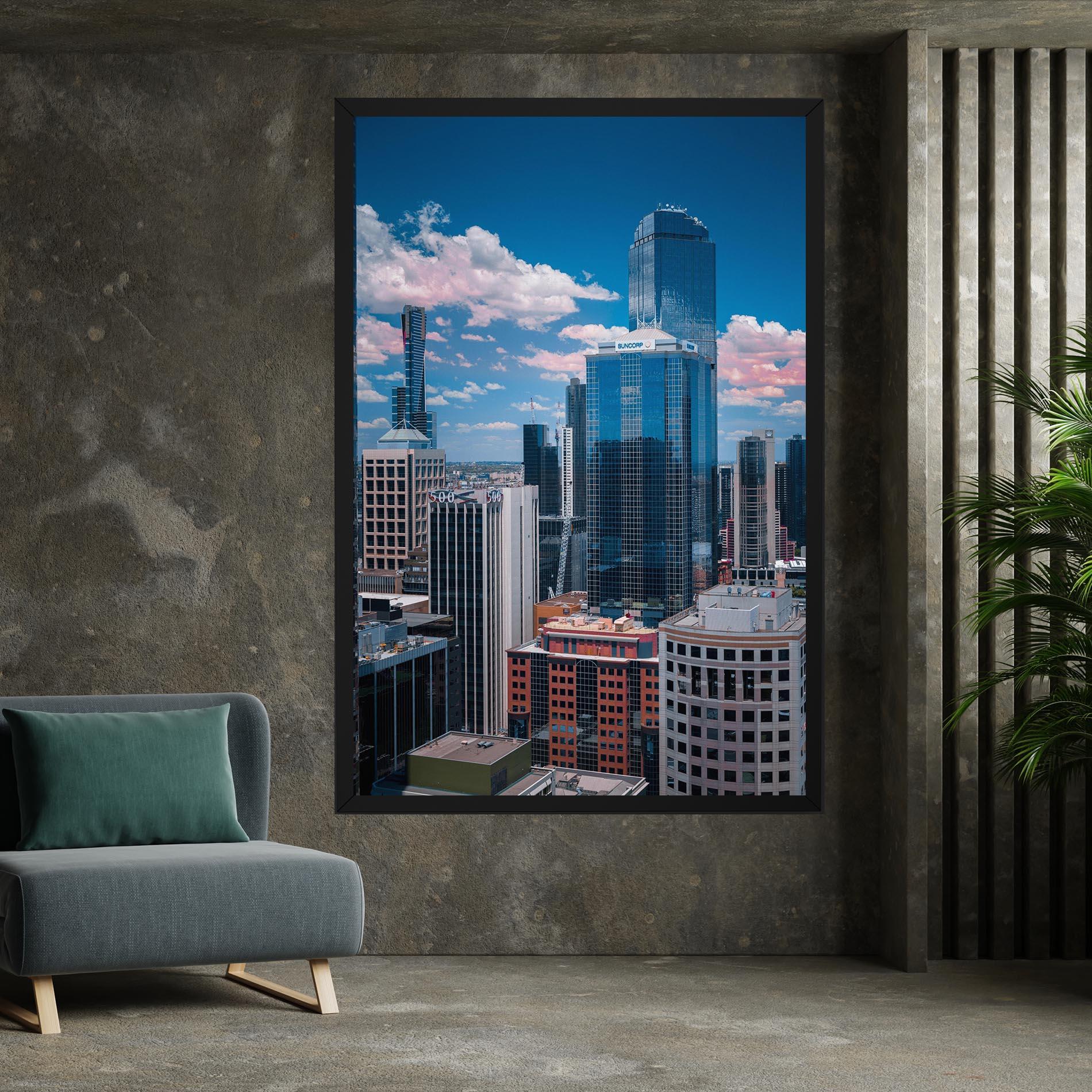 Tablou Canvas Skyscrapert View mockup 7