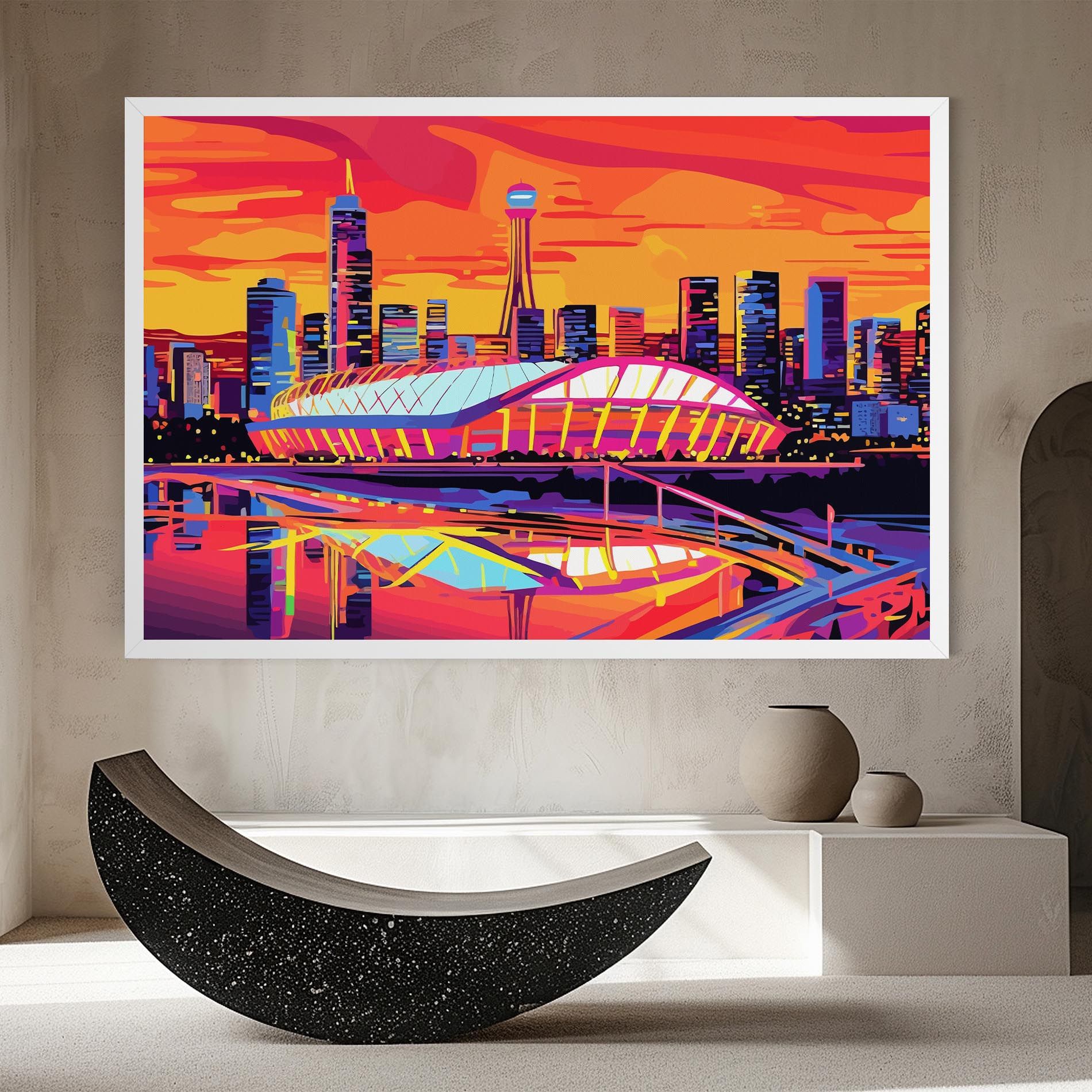 Australian Orange Sunset mockup 8