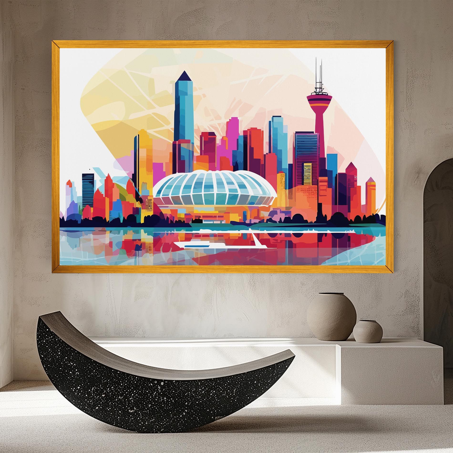 Olympic Stadium Color mockup 8