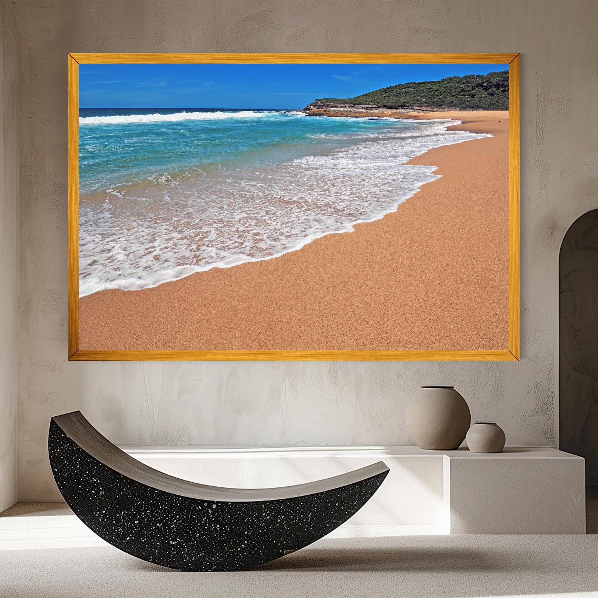 Tablou Canvas Pristine Beach mockup 8