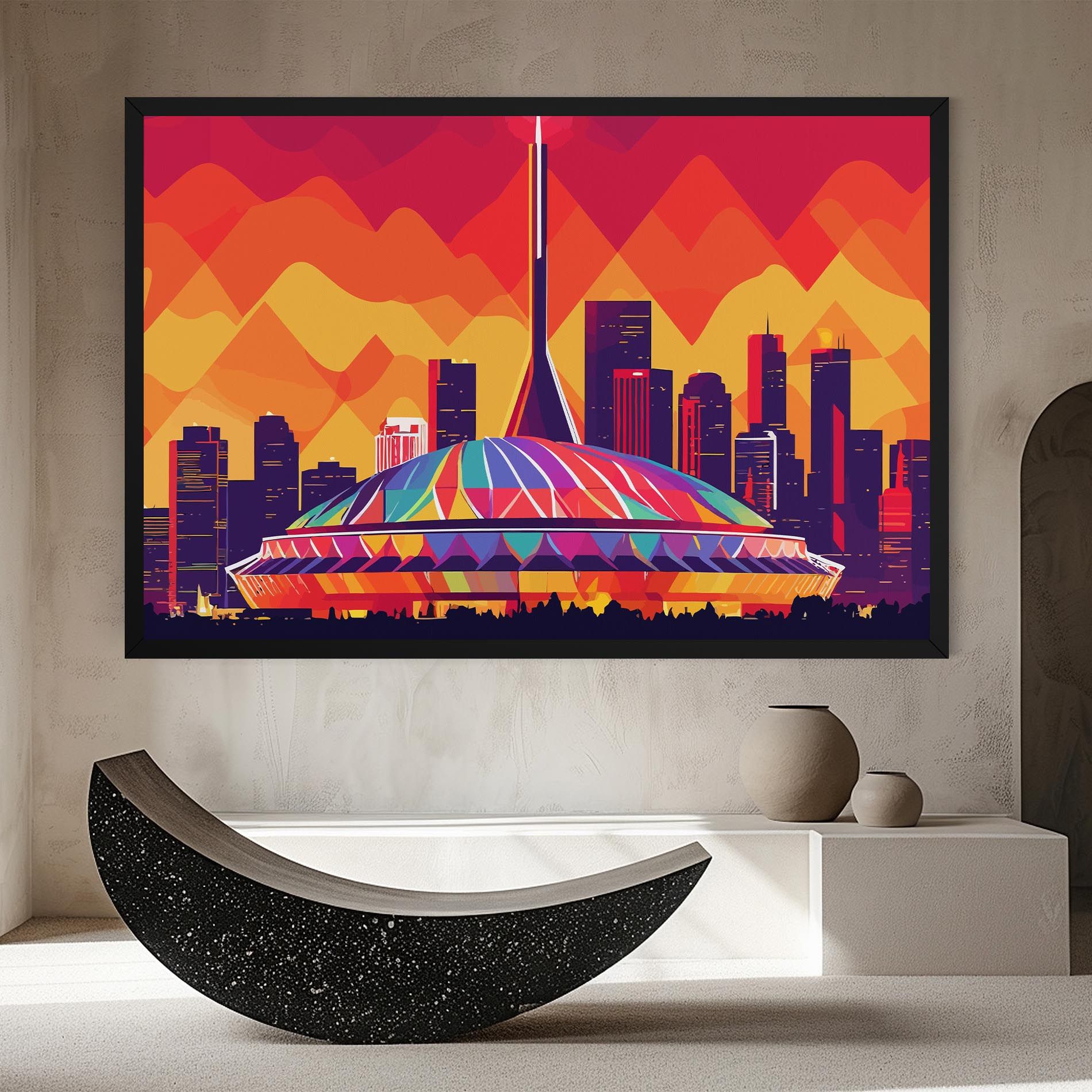 Olympic Stadium mockup 8