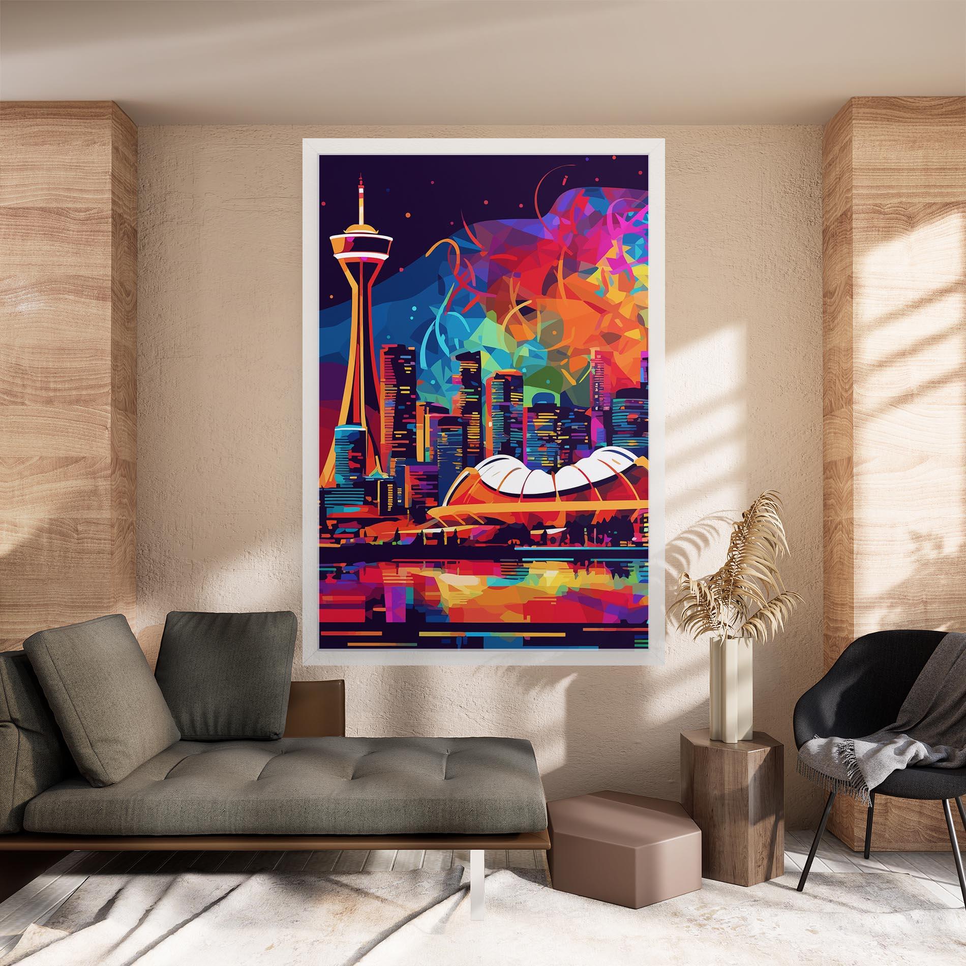 Tablou Canvas Olympic Stadium Art mockup 8