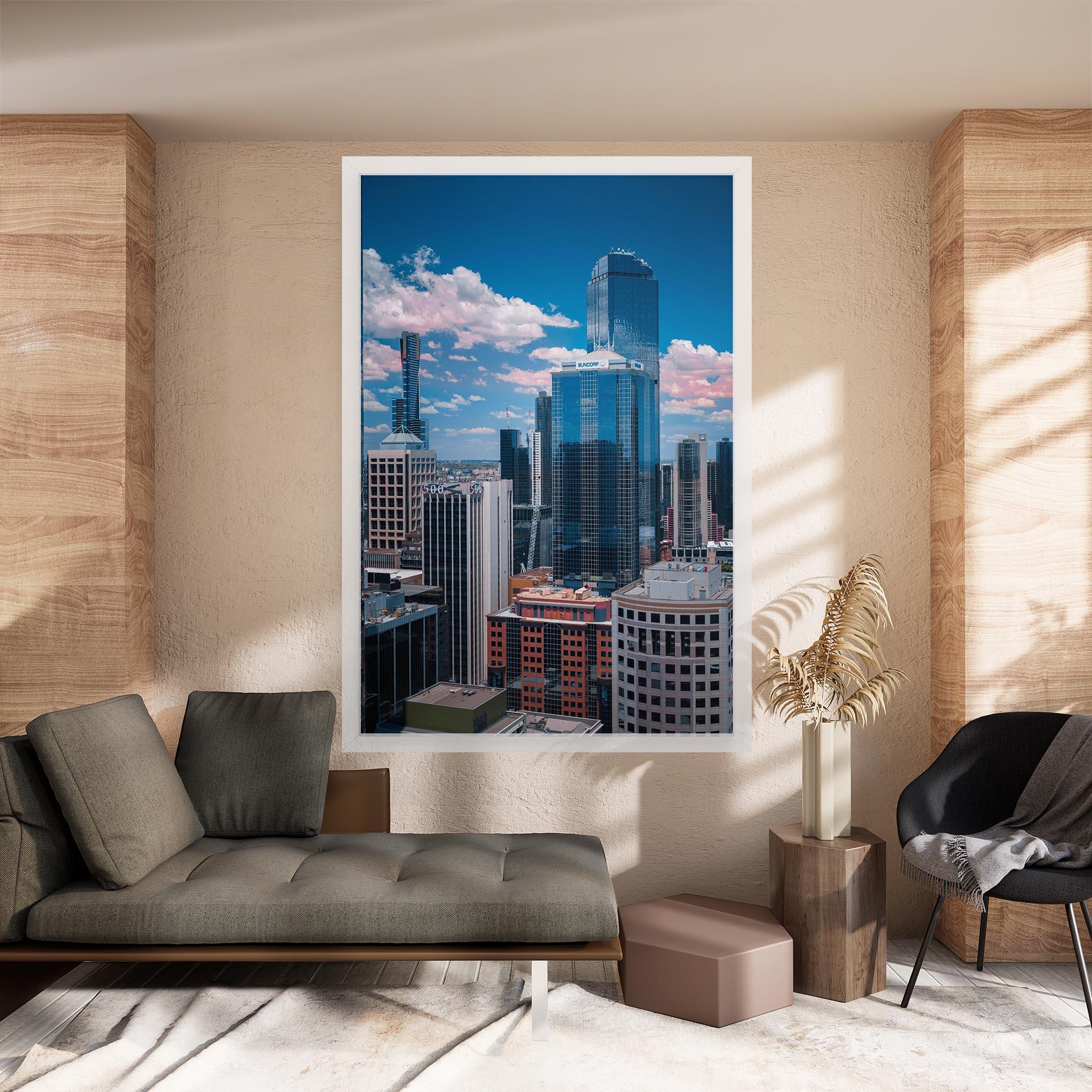Tablou Canvas Skyscrapert View mockup 8