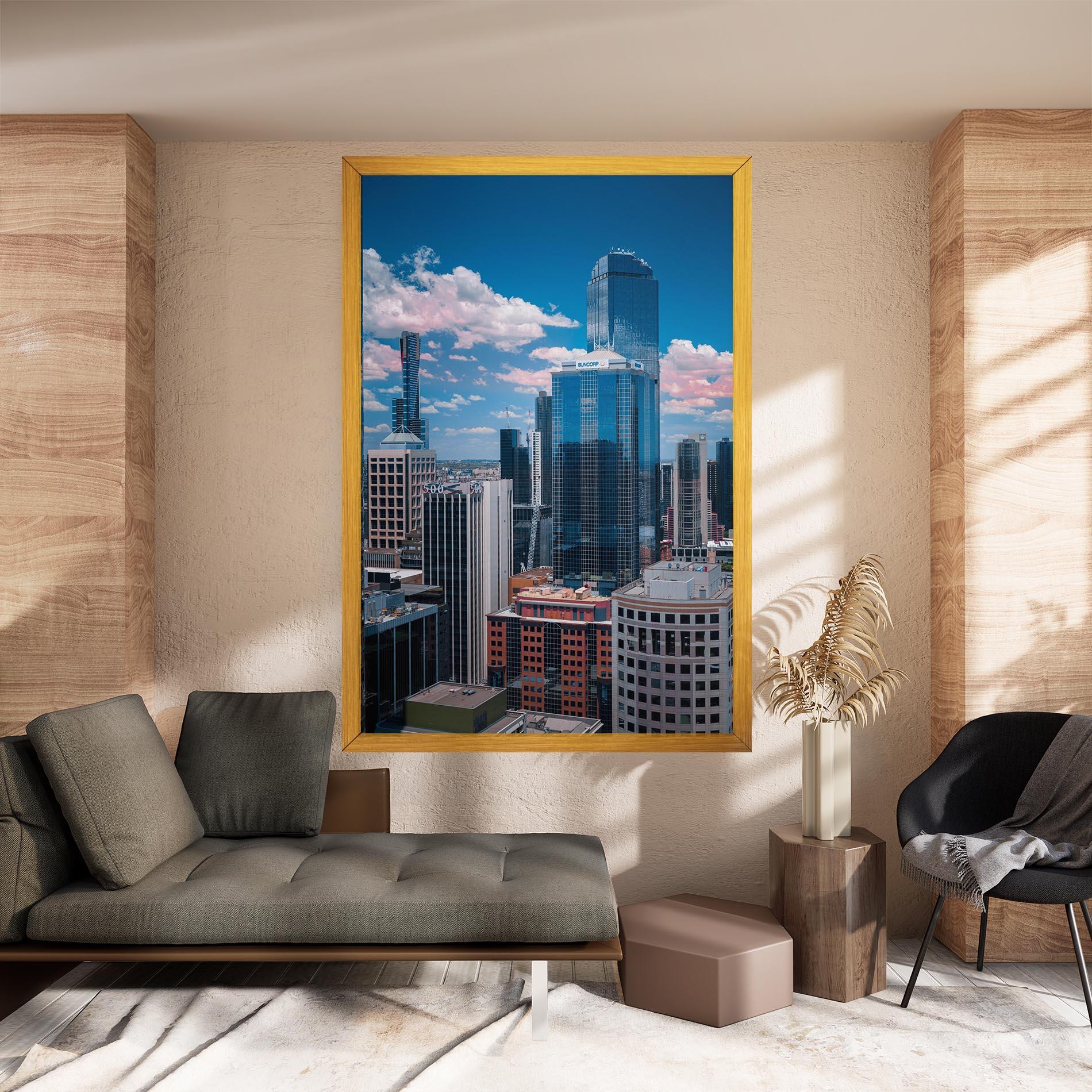 Tablou Canvas Skyscrapert View mockup 8