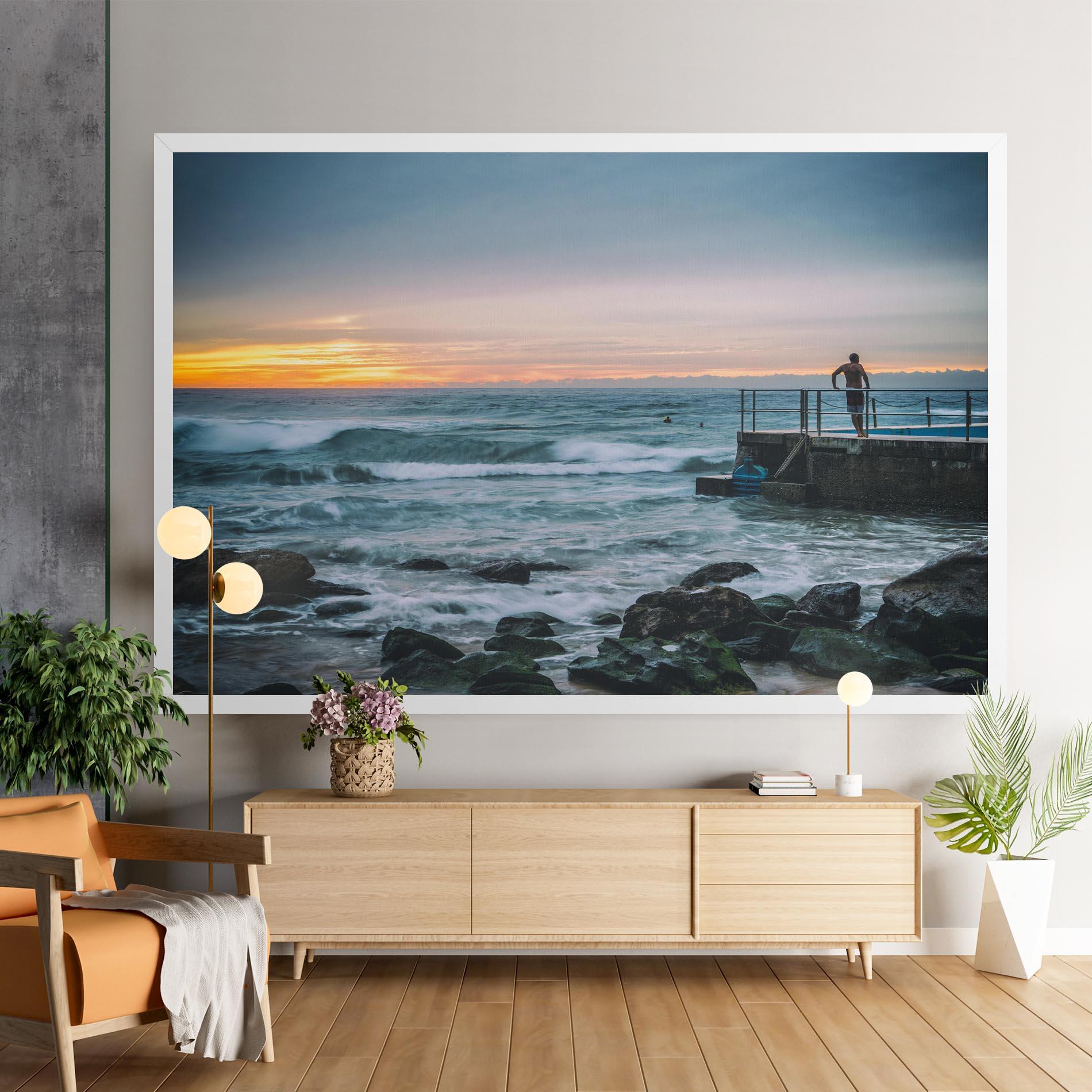 Tablou Canvas Bondi Beach Sunset mockup 9
