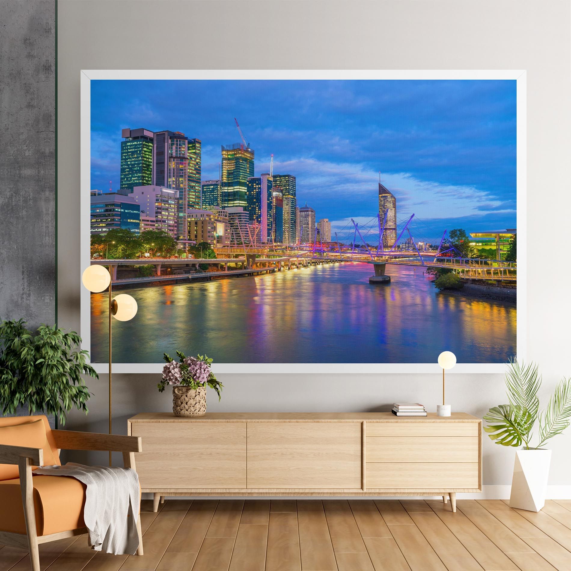 Brisbane Skyline View mockup 9