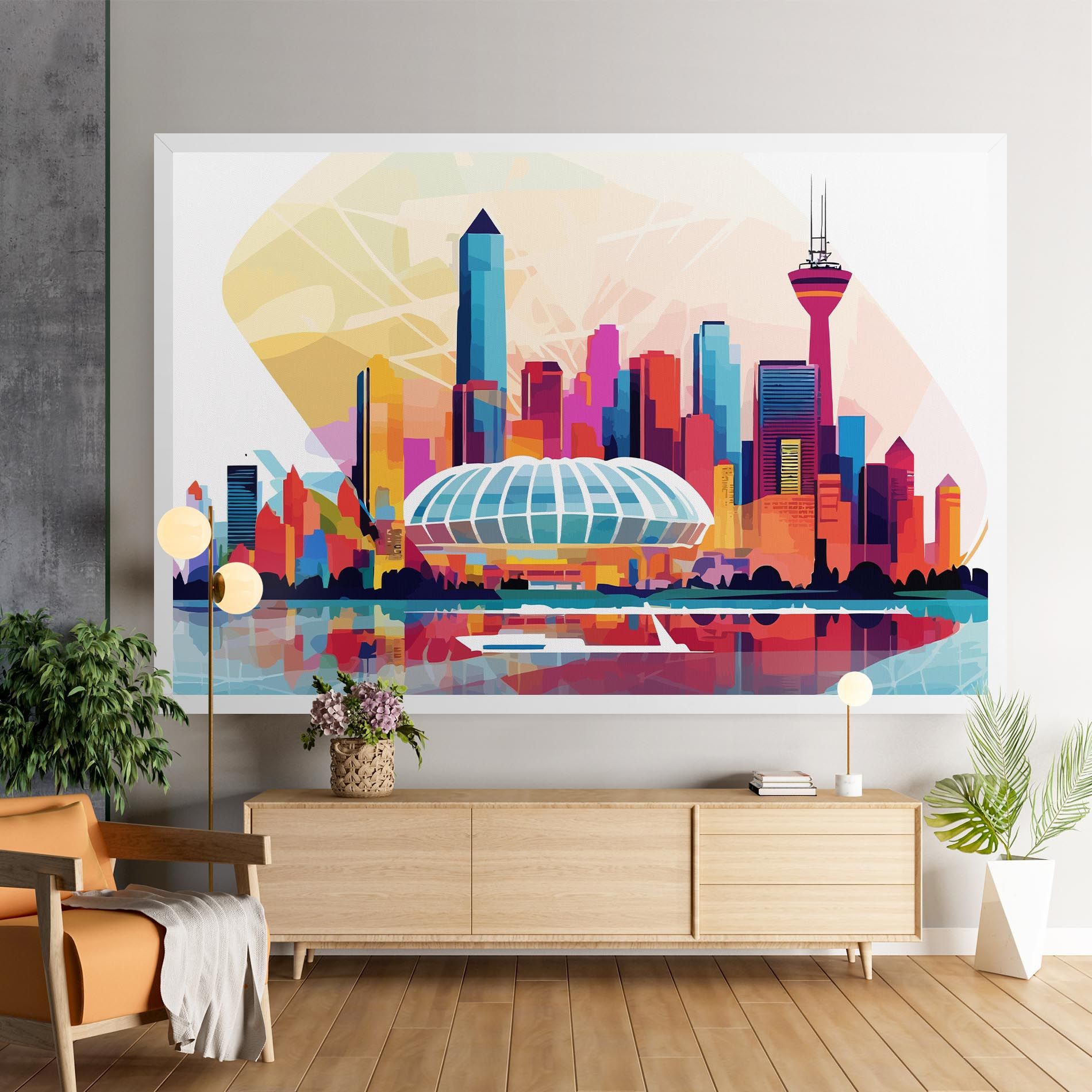 Olympic Stadium Color mockup 9