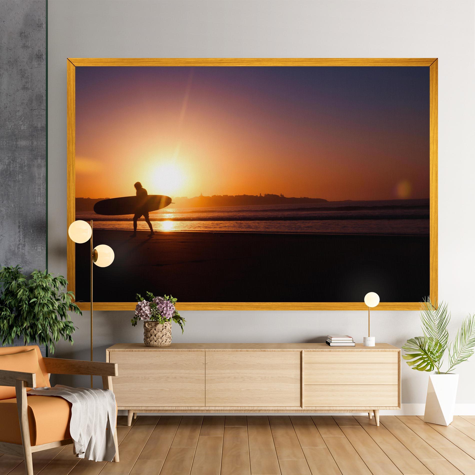 Tablou Canvas Australian Sunset mockup 9