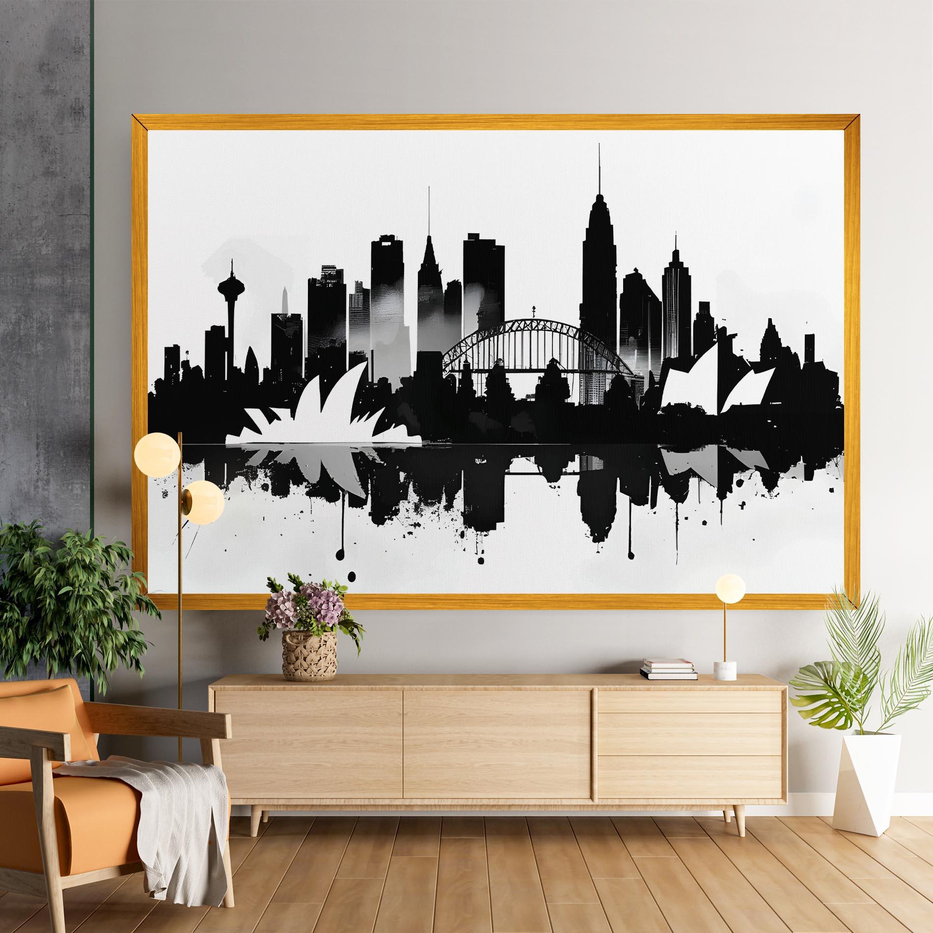 Tablou Canvas Opera House Art mockup 9