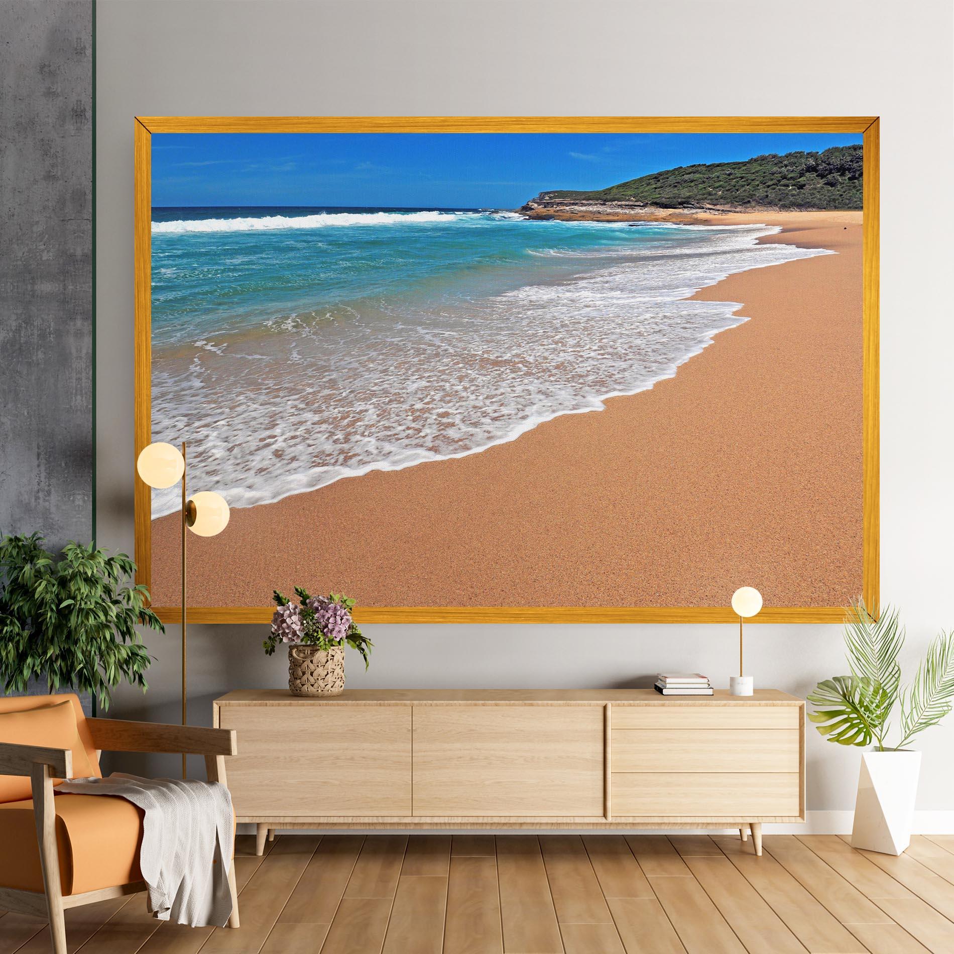 Tablou Canvas Pristine Beach mockup 9
