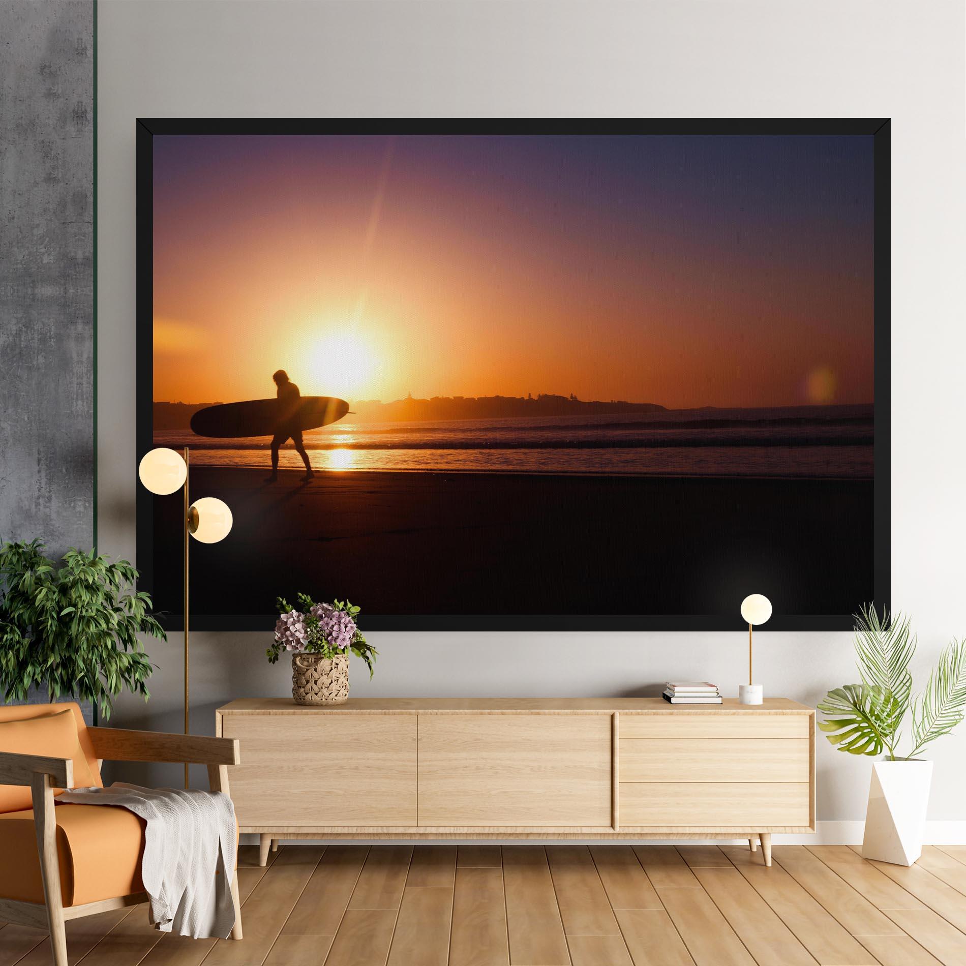 Tablou Canvas Australian Sunset mockup 9