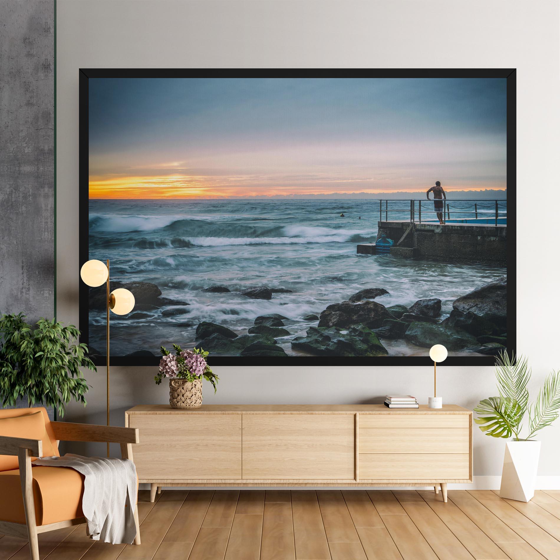 Tablou Canvas Bondi Beach Sunset mockup 9