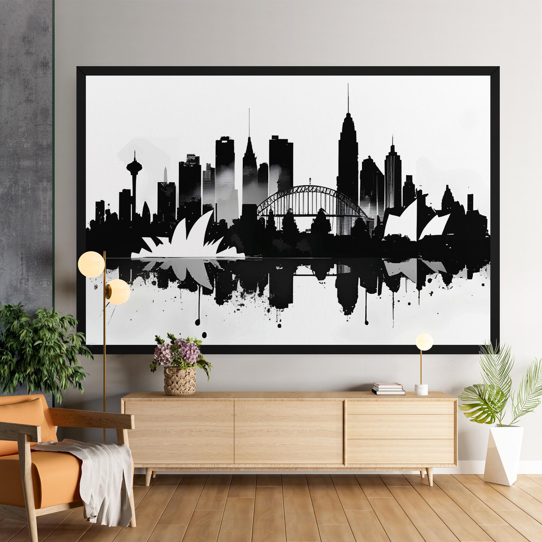 Tablou Canvas Opera House Art mockup 9