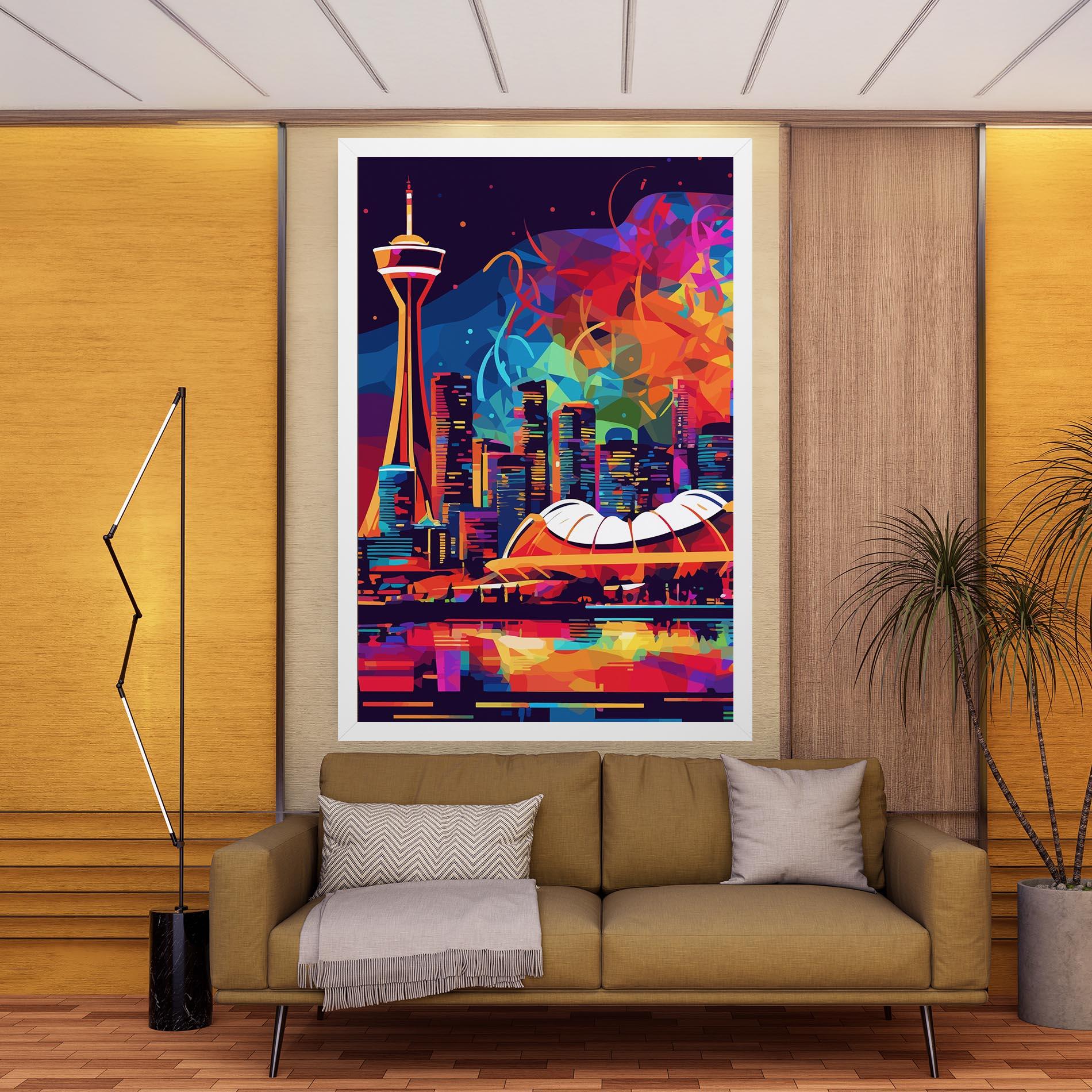 Tablou Canvas Olympic Stadium Art mockup 9