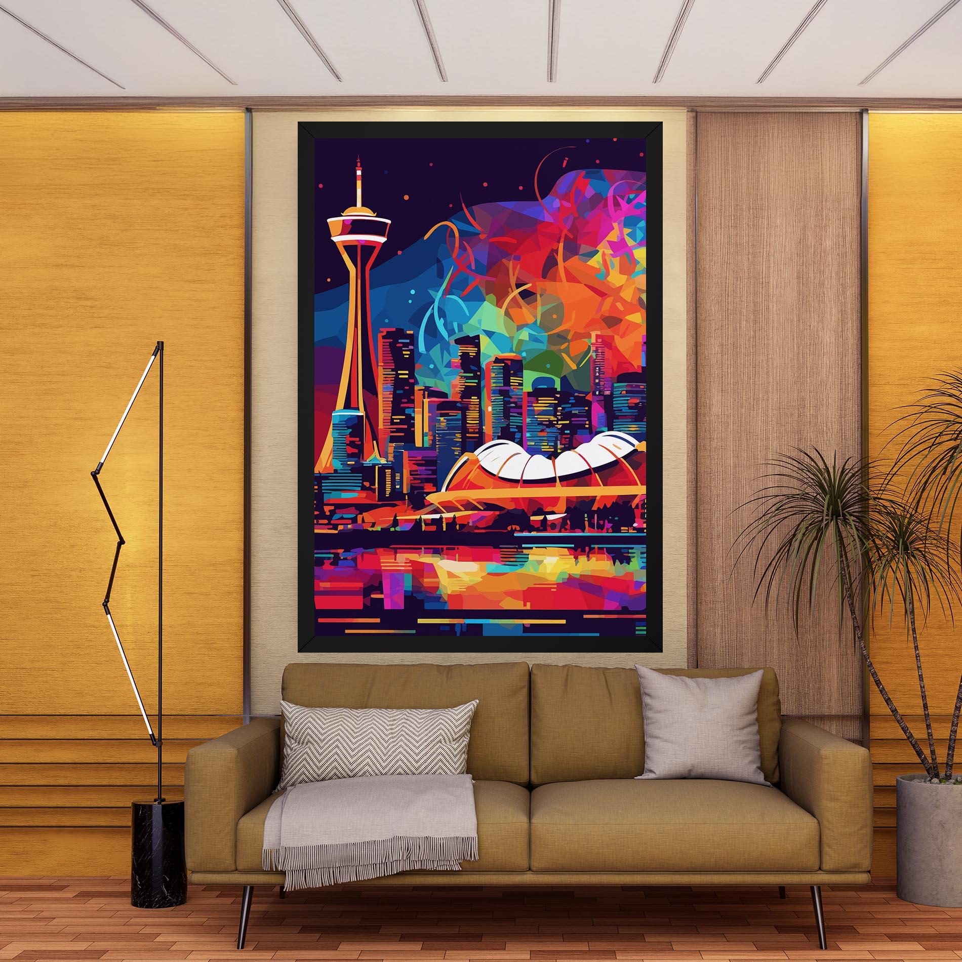 Tablou Canvas Olympic Stadium Art mockup 9