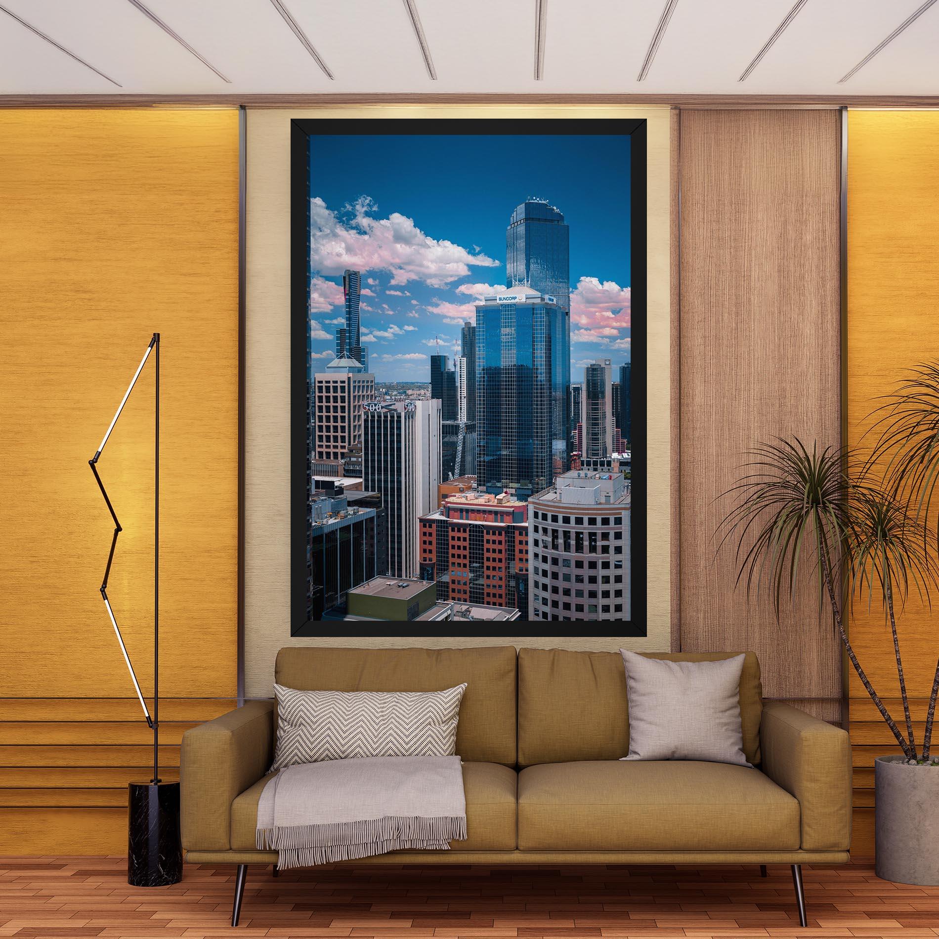 Tablou Canvas Skyscrapert View mockup 9