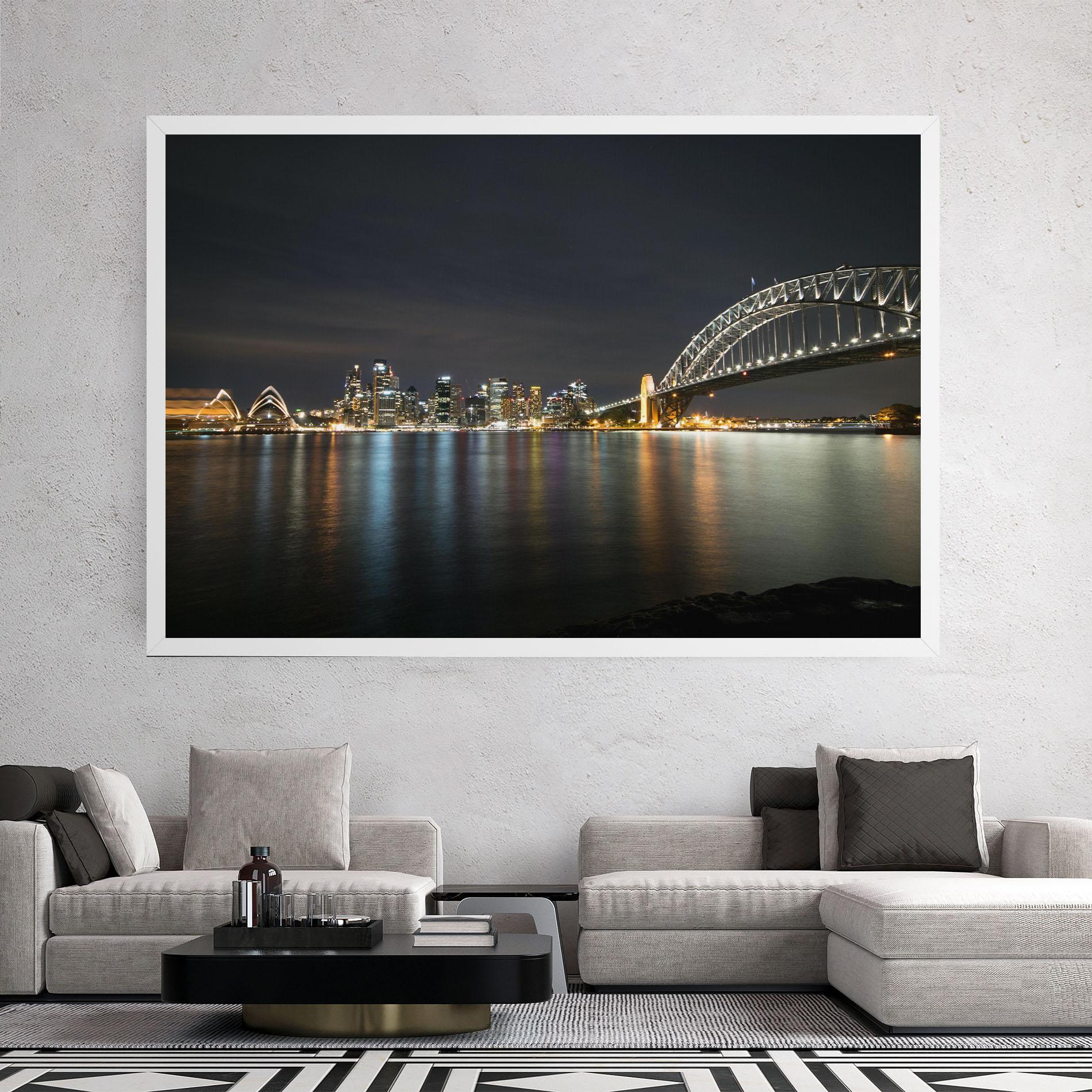 Tablou Canvas Harbour Bridge mockup 2