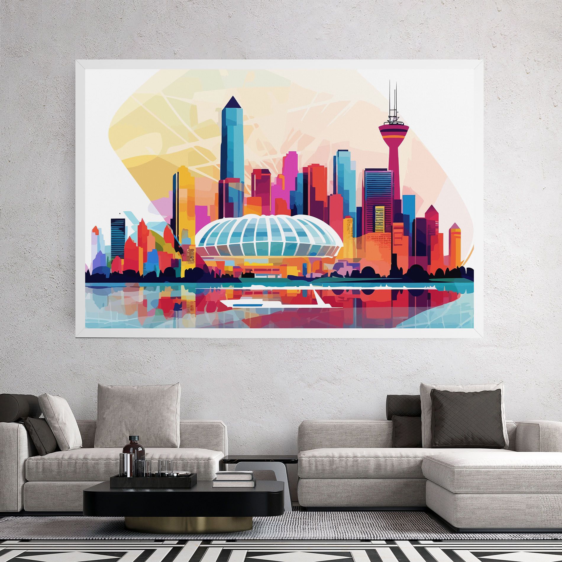 Olympic Stadium Color mockup 2