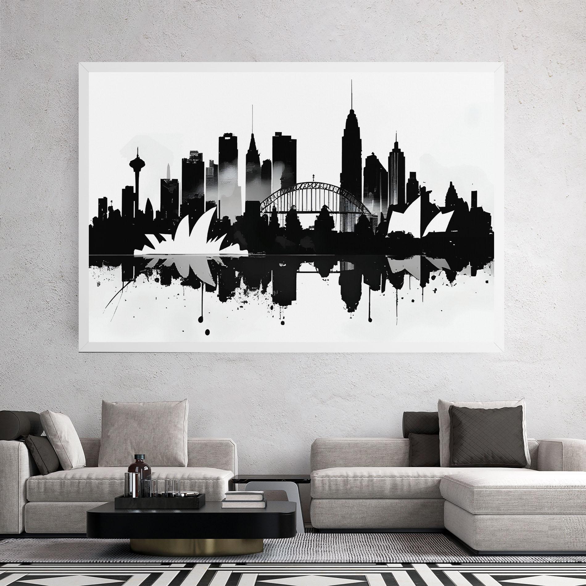 Tablou Canvas Opera House Art mockup 2