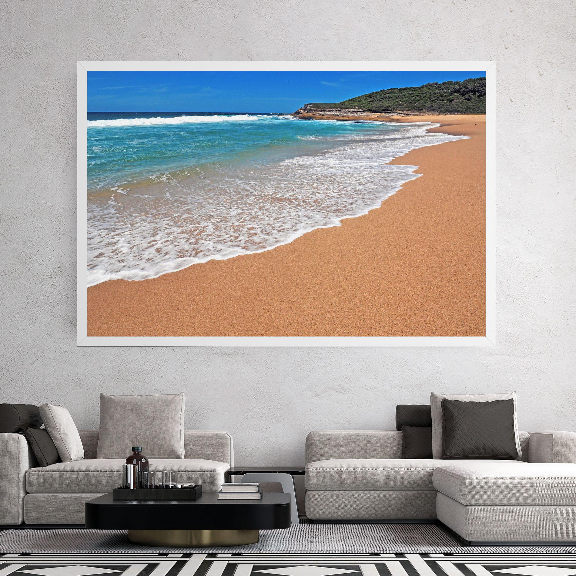 Tablou Canvas Pristine Beach mockup 2