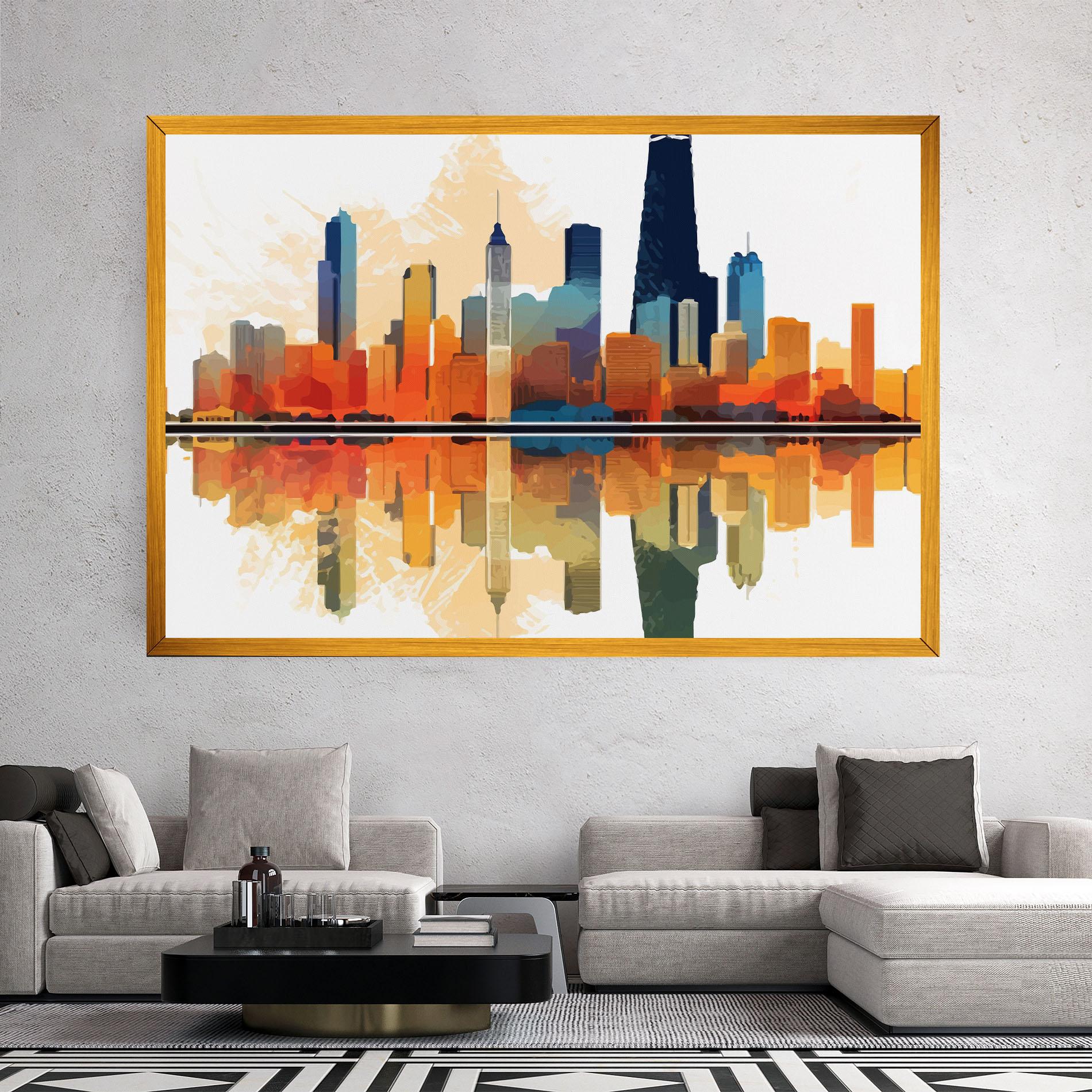 Tablou Canvas Australian River mockup 2