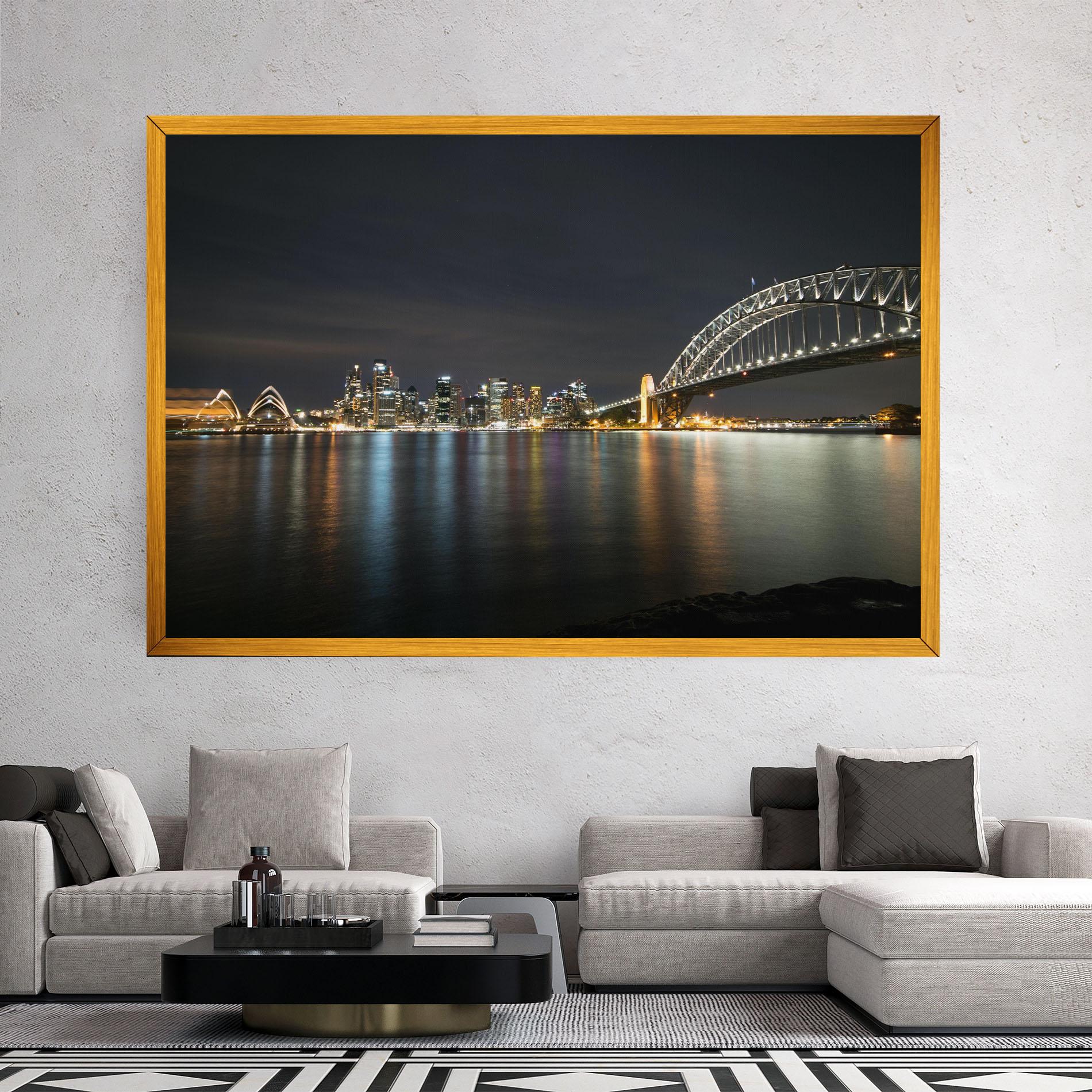 Tablou Canvas Harbour Bridge mockup 2