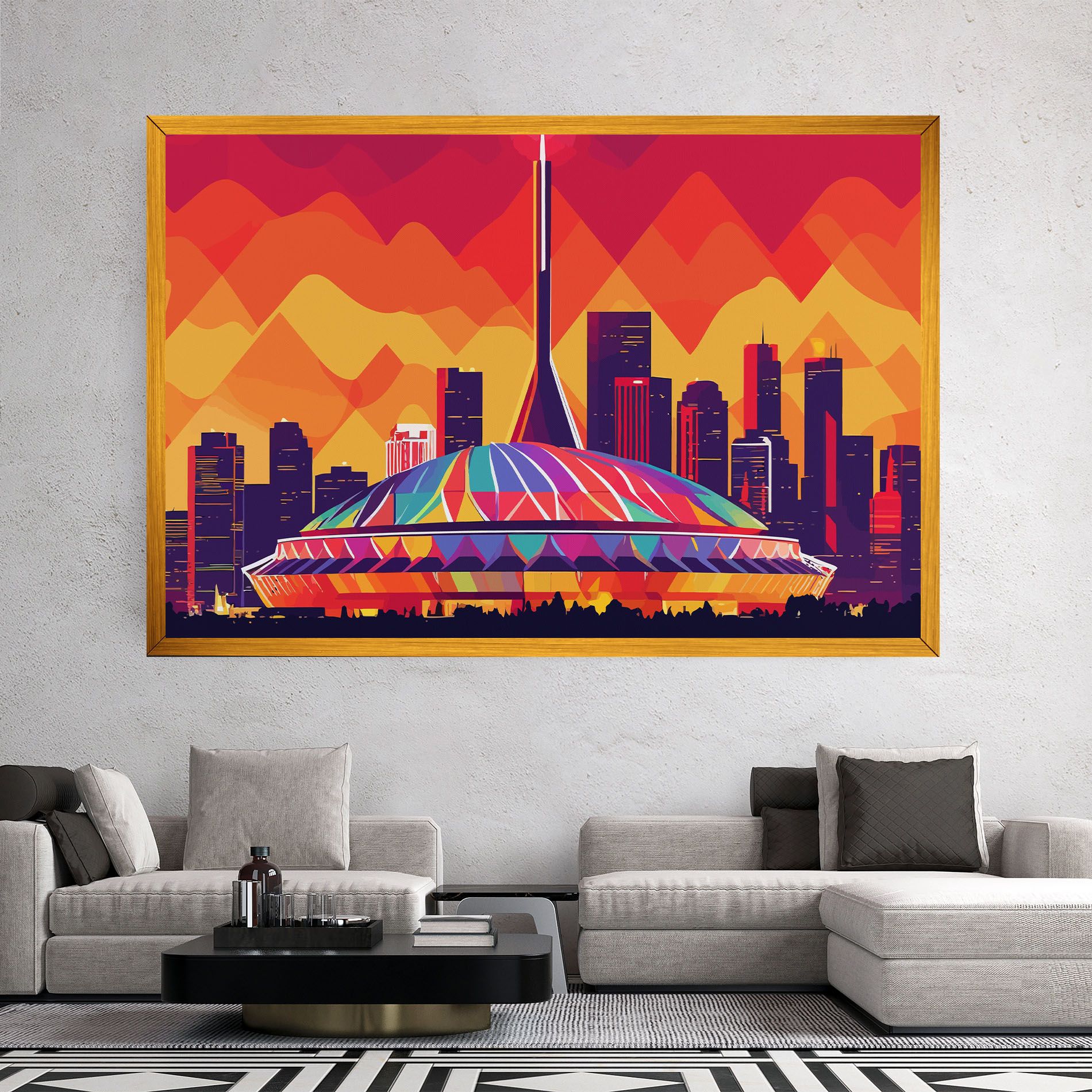 Olympic Stadium mockup 2