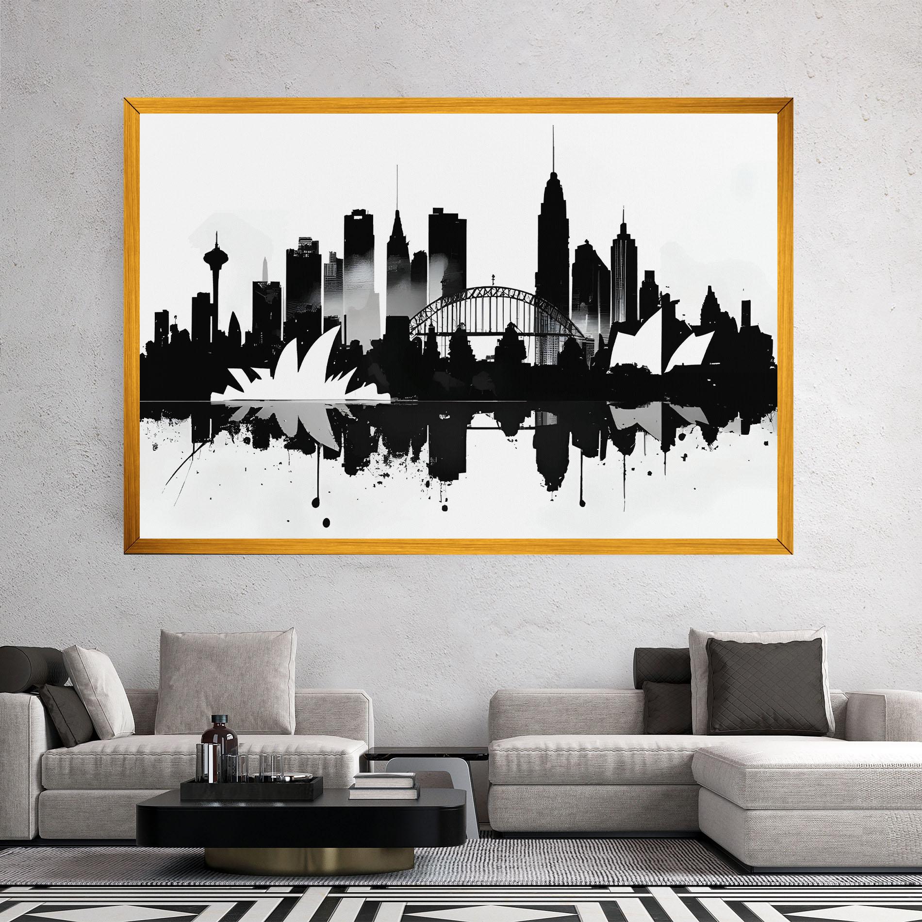 Tablou Canvas Opera House Art mockup 2