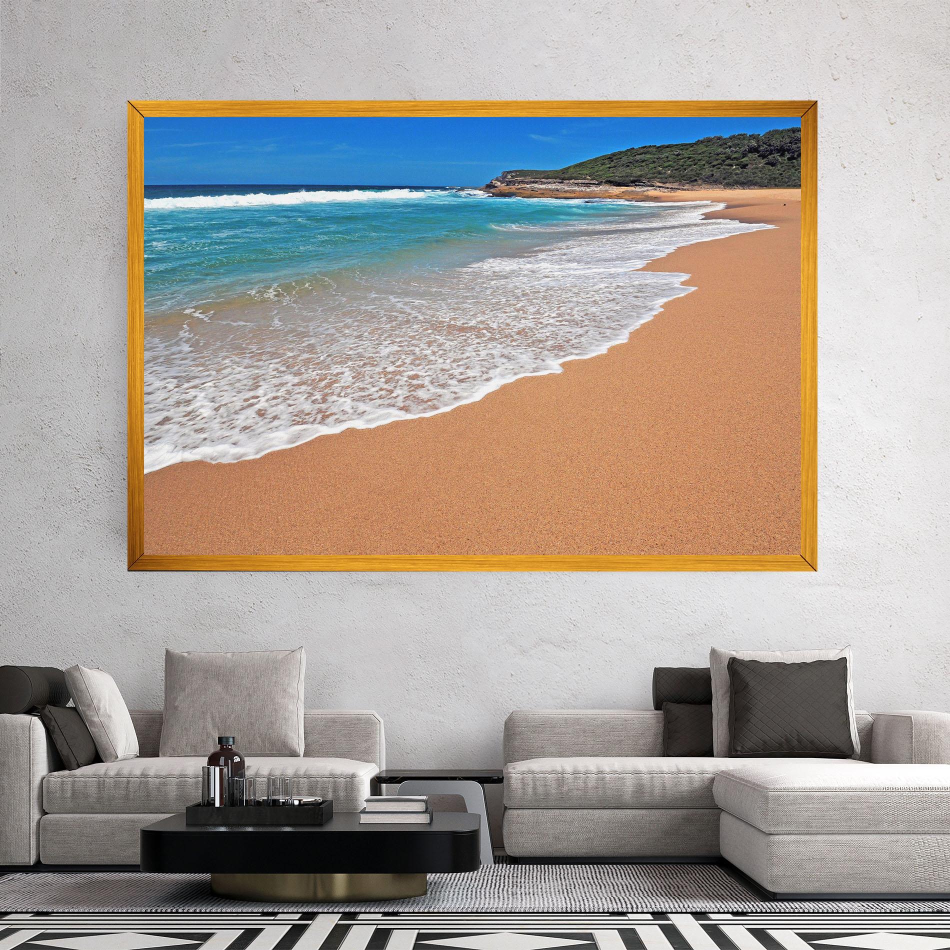 Tablou Canvas Pristine Beach mockup 2