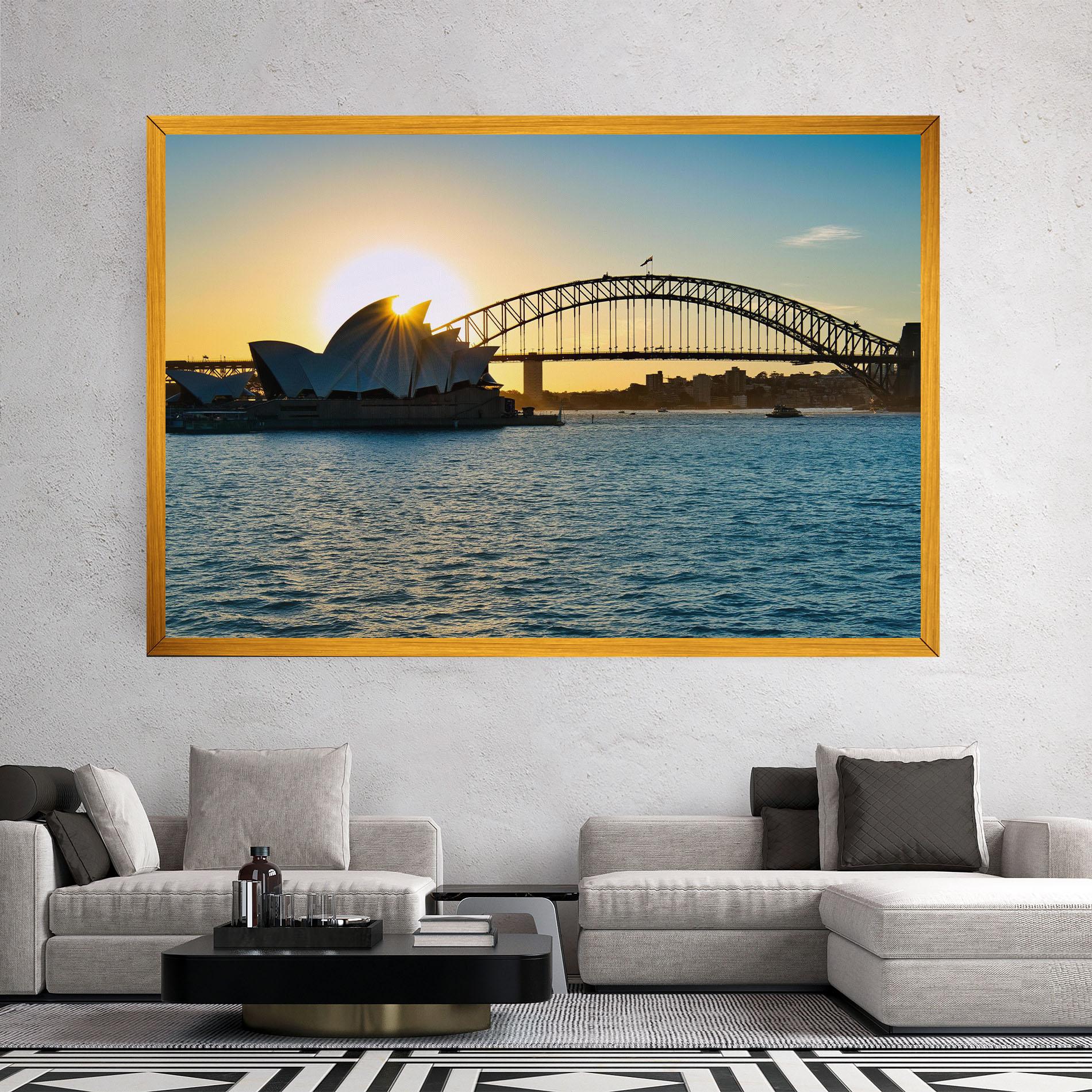 Tablou Canvas Sunrise Sydney mockup 2