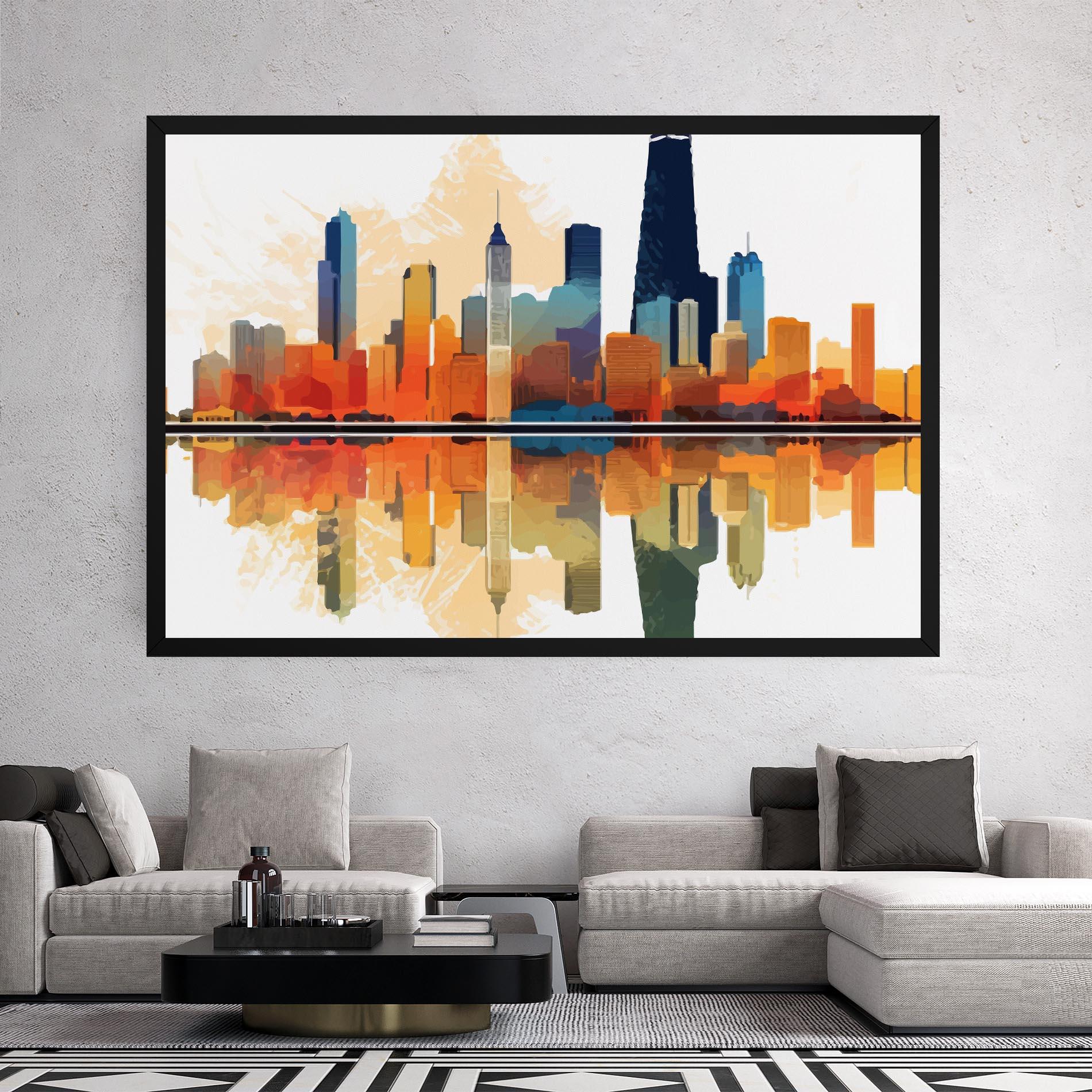 Tablou Canvas Australian River mockup 2