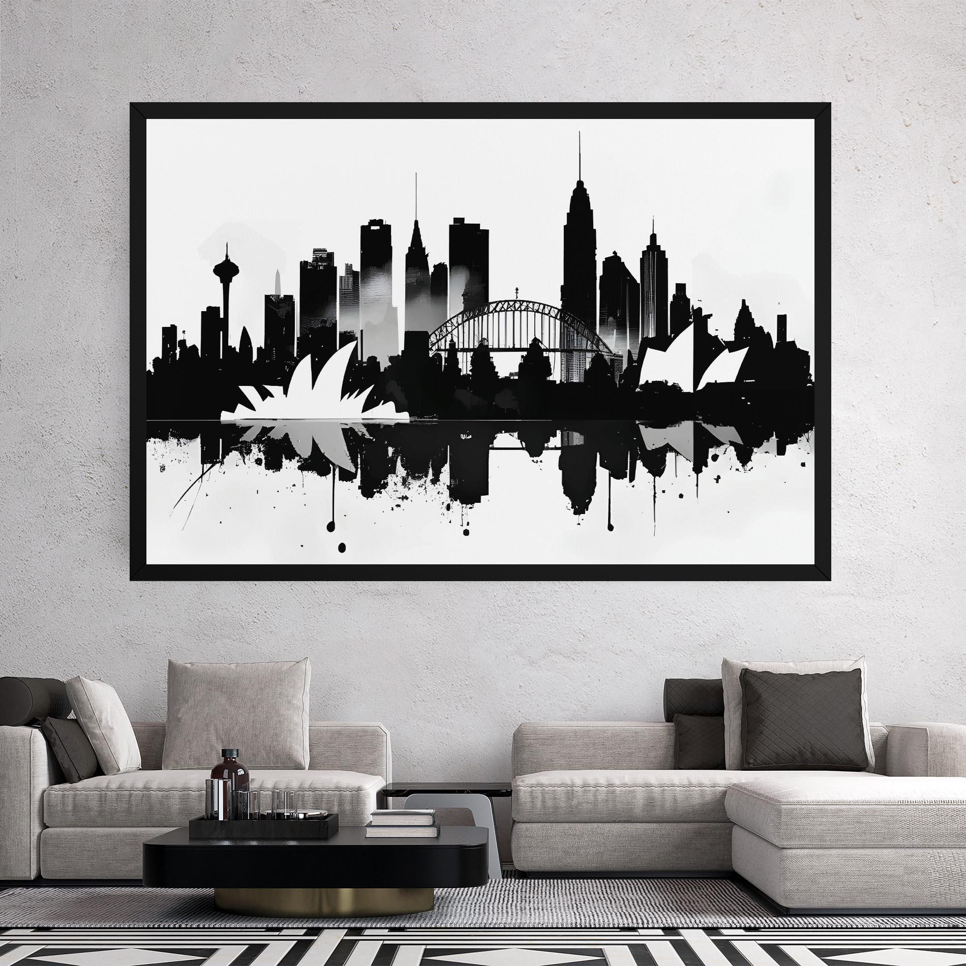 Tablou Canvas Opera House Art mockup 2