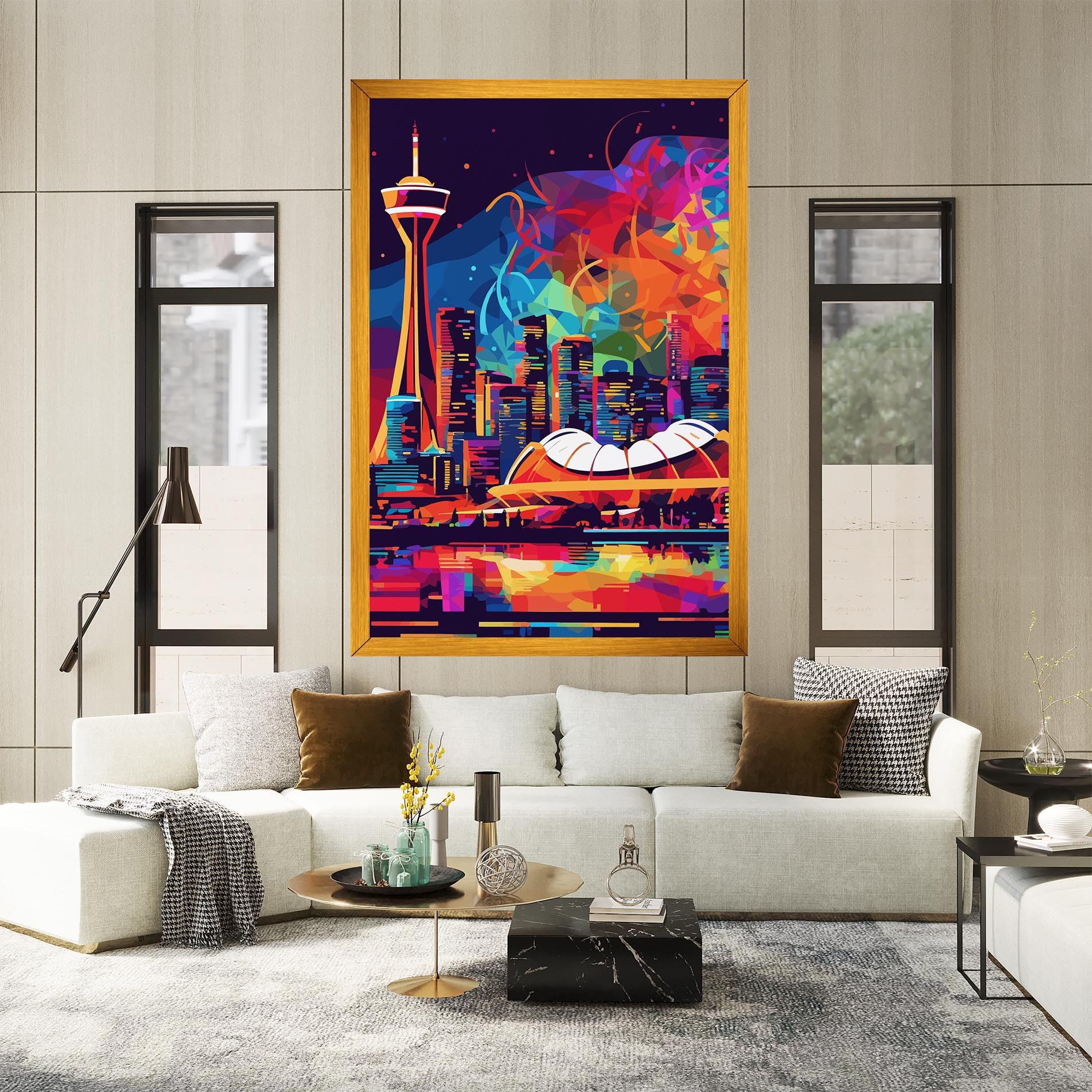 Olympic Stadium Art mockup 2